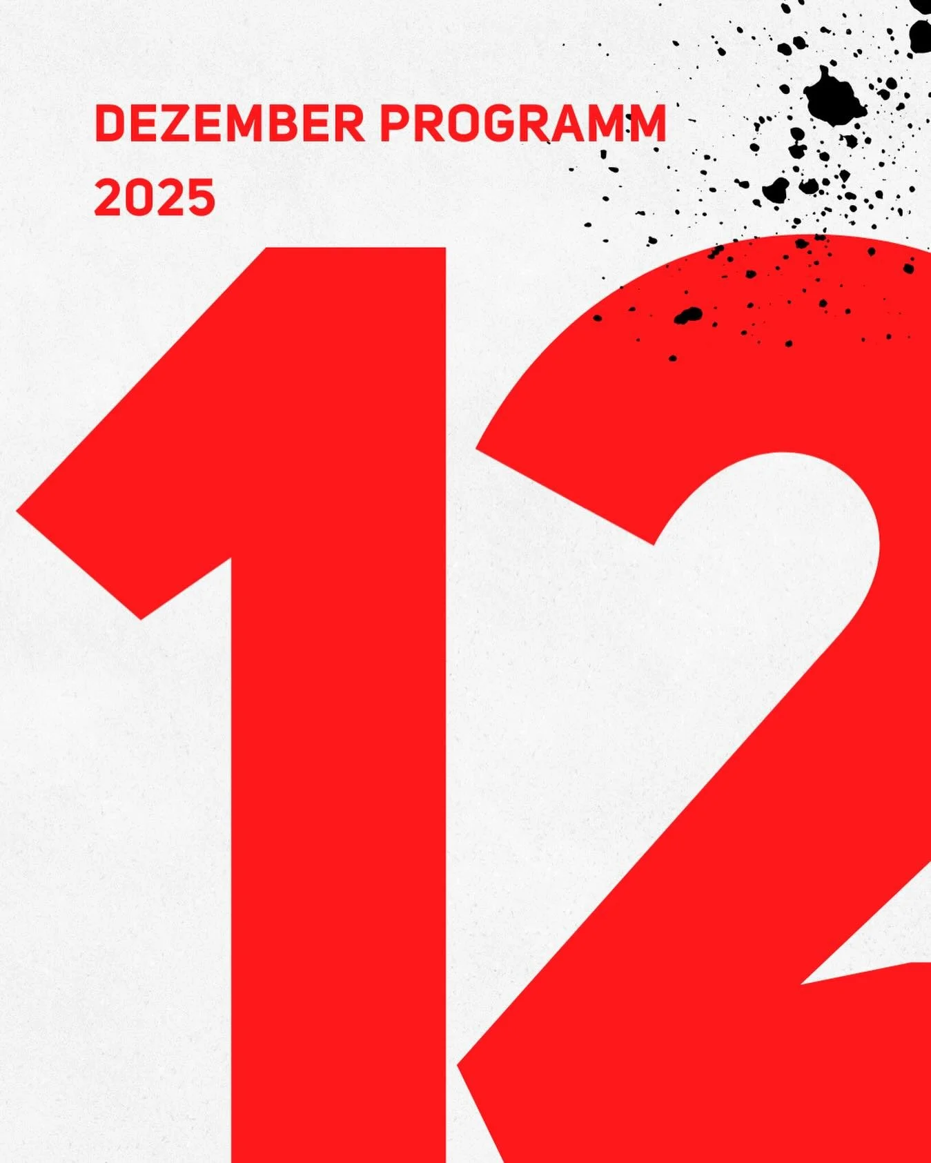 📅 Monats&uuml;bersicht Dezember❄️

Vor dem Jahreswechsel passiert noch viel:
04.12. [Do] 16:00 &ndash; 18:00 Lumino Skate Workshop
04.12. [Do] 18:00 &ndash; 21:00 Bikes Only
05.12. [Fr] 18:00 &ndash; 22:00 NEU &Uuml;16 Session
08.12. [Mo] 16:00 &nda