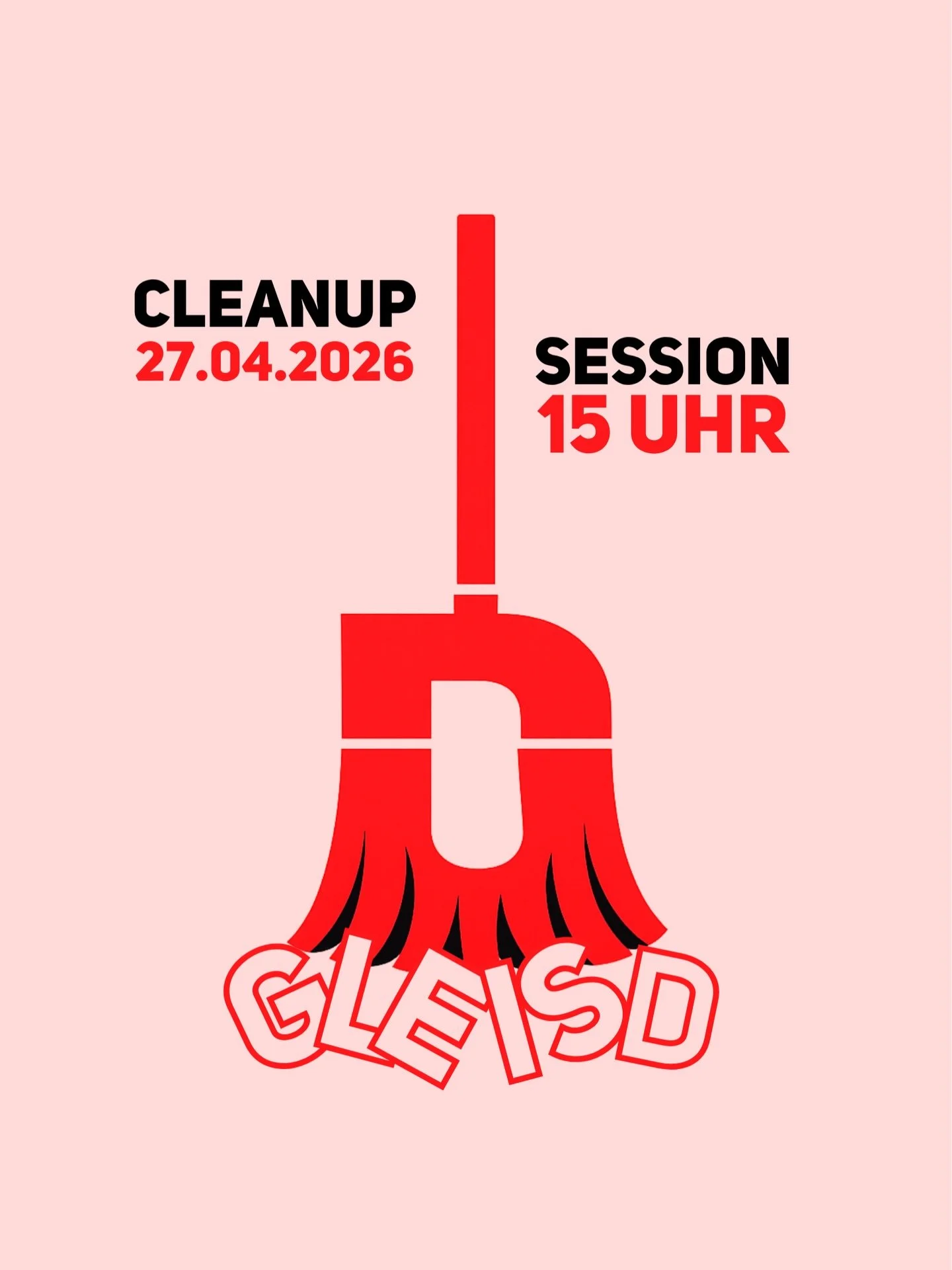 🌿 Fr&uuml;hjahrsputz 🌿

Liebe Alle,

am 27.04. laden wir euch ab 15:00 Uhr ein, gemeinsam die Halle &amp; das Au&szlig;engel&auml;nde fit zu machen.

Ob ihr Teil des Vereins seid, regelm&auml;&szlig;ig bei uns rollt oder einfach Lust habt, die Hall