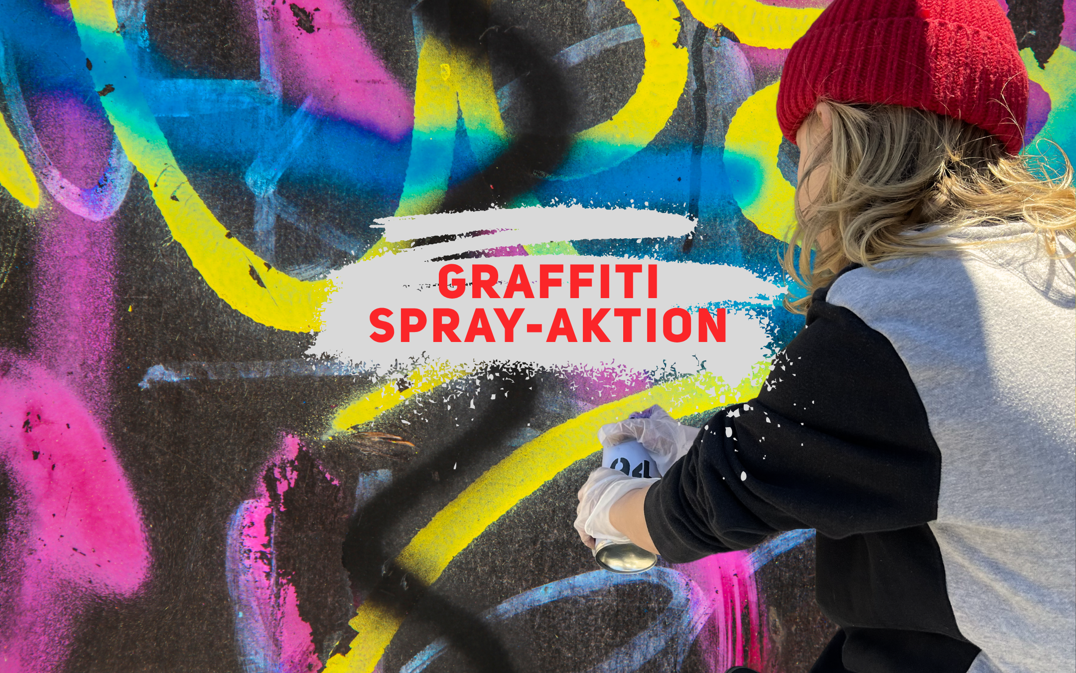 Kostenloses Graffiti Event für Kinder &amp; Jugendliche