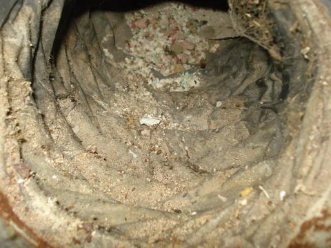 flex duct before