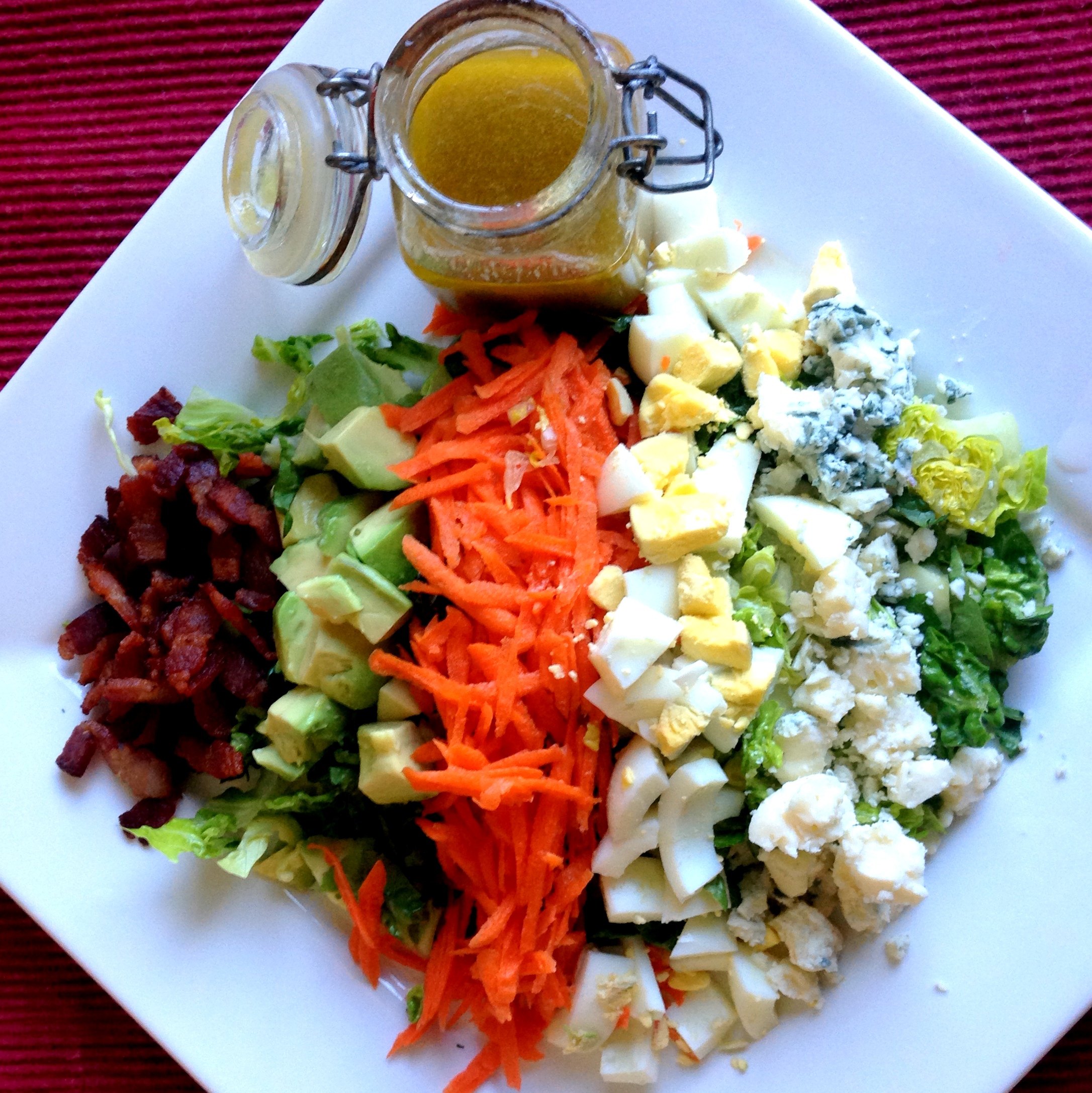  DIY Salad Dressing with Chopped Salad 