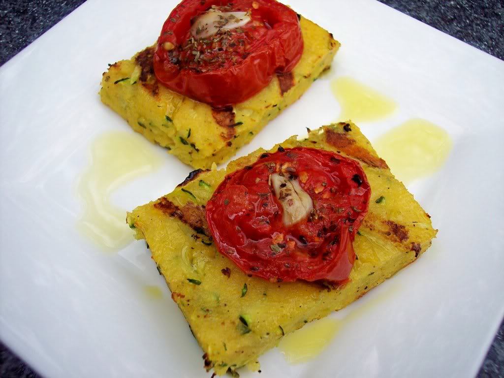 From Proud Italian Cook Grilled Polenta