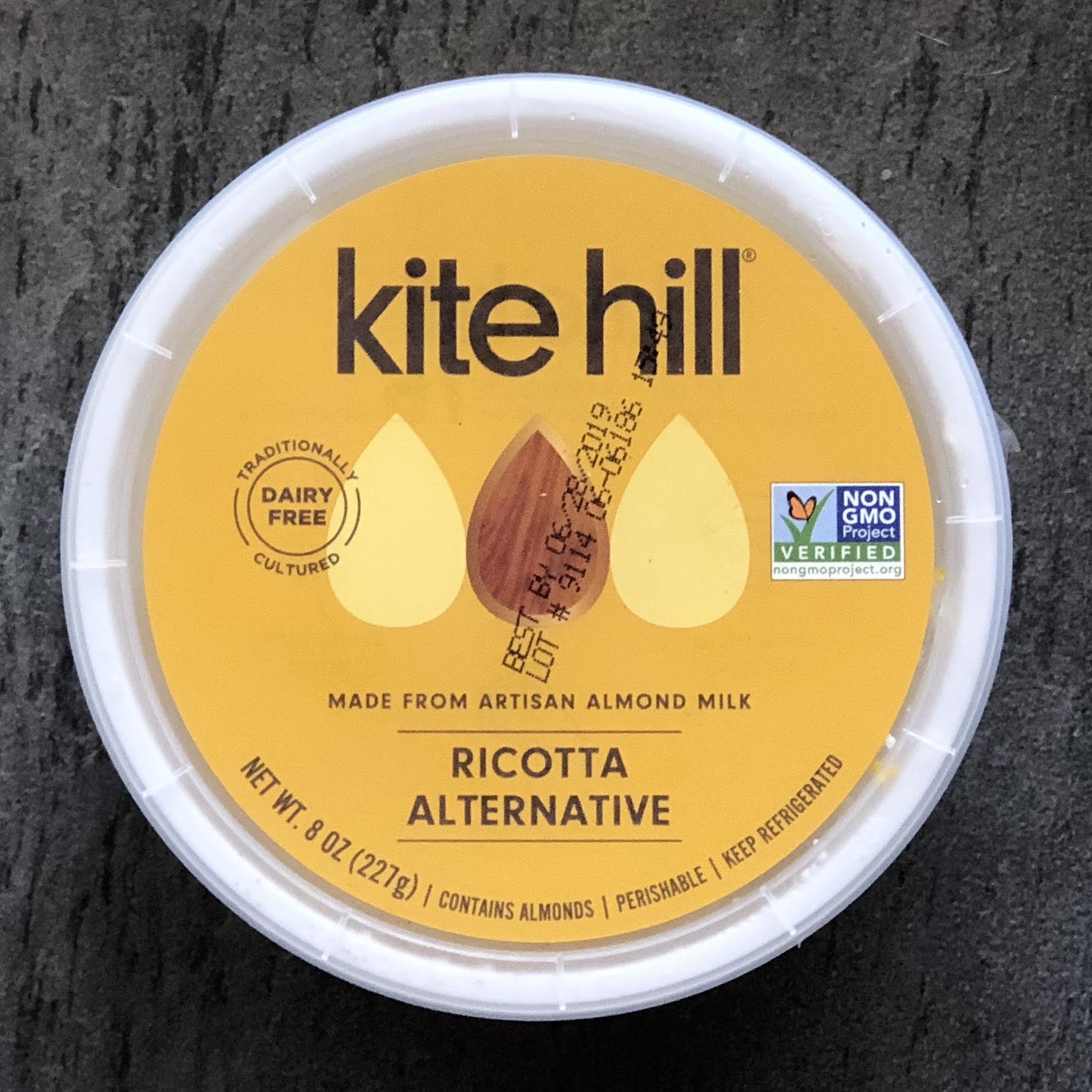  Kite Hill Ricotta…so creamy and no xantham gum! 