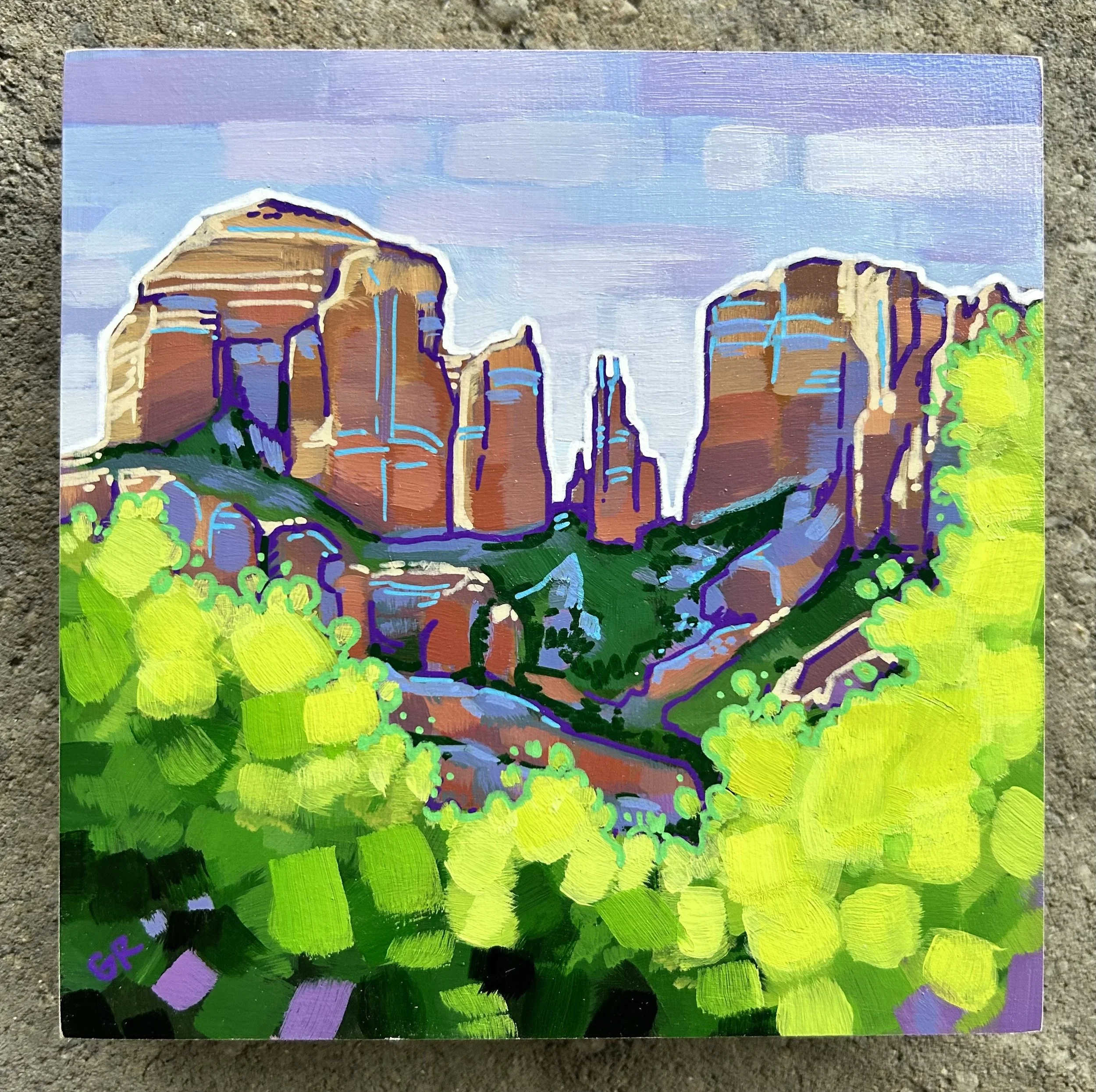SOLD “Cathedral Rock”