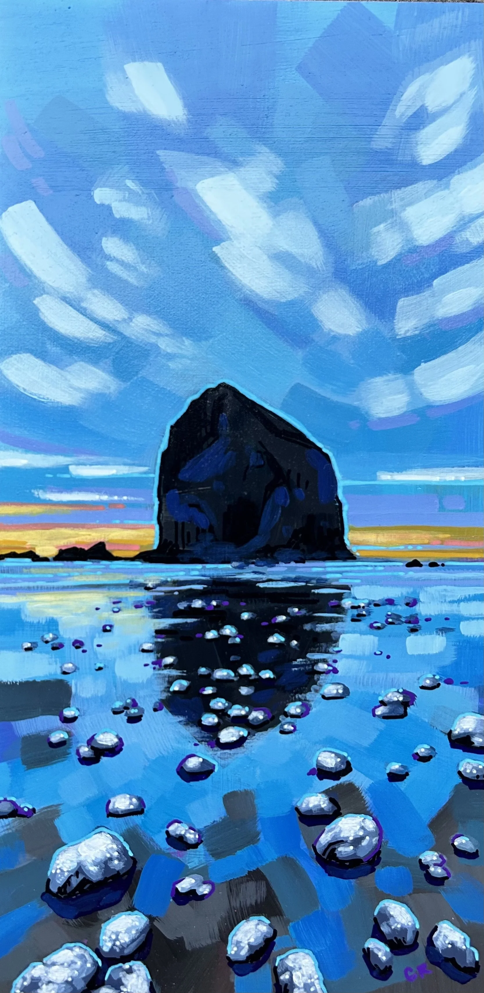 "Haystack Rock" fine art print