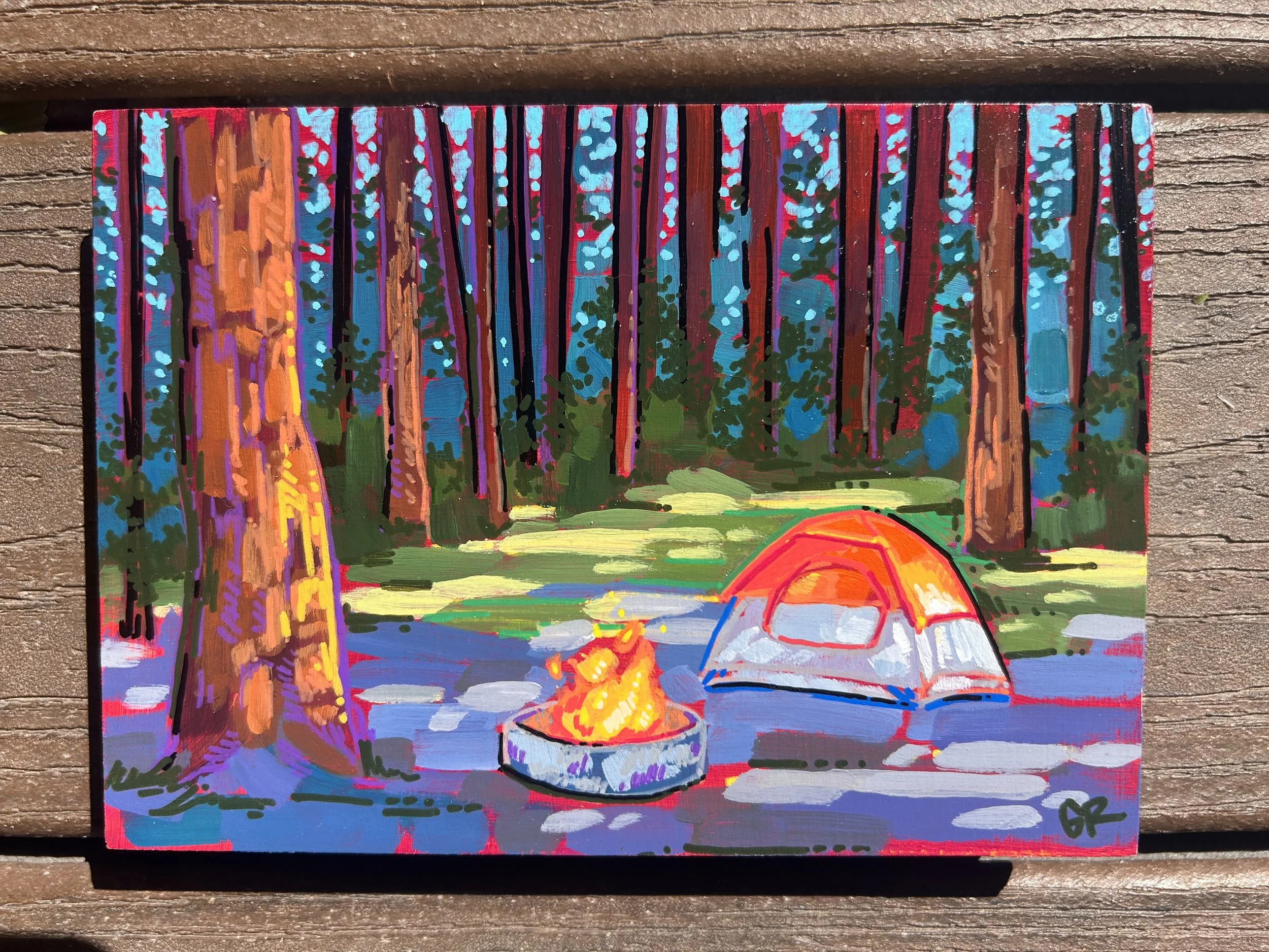 “Simple Pleasures” 5x7 in.