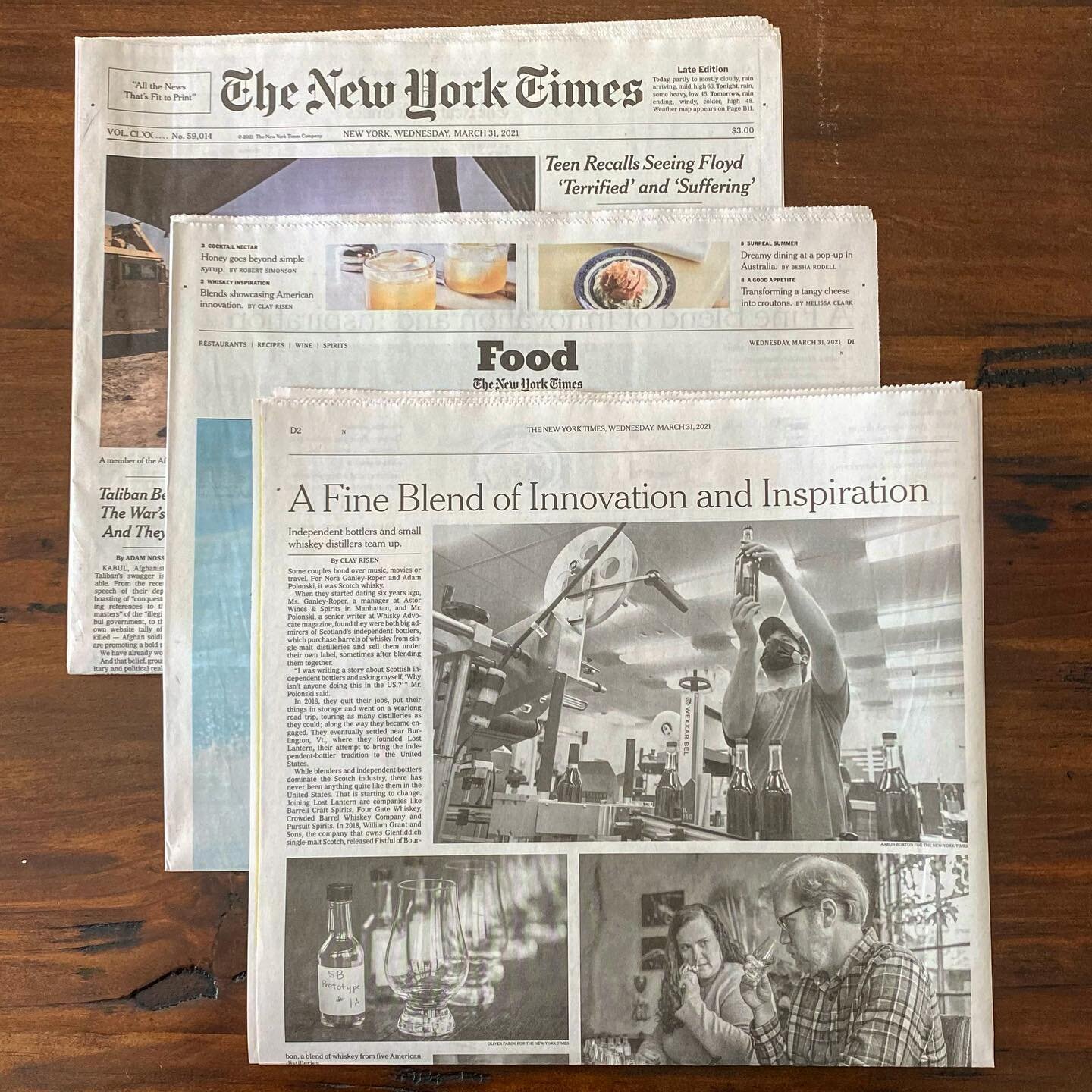 Here&rsquo;s a great story by&nbsp;@risenc from the @nytimes highlighting how independent bottlers of American whiskey, like our amazing client&nbsp;@lostlanternwhiskey , are teaming up with small distilleries to help them find a broader audience.&nb
