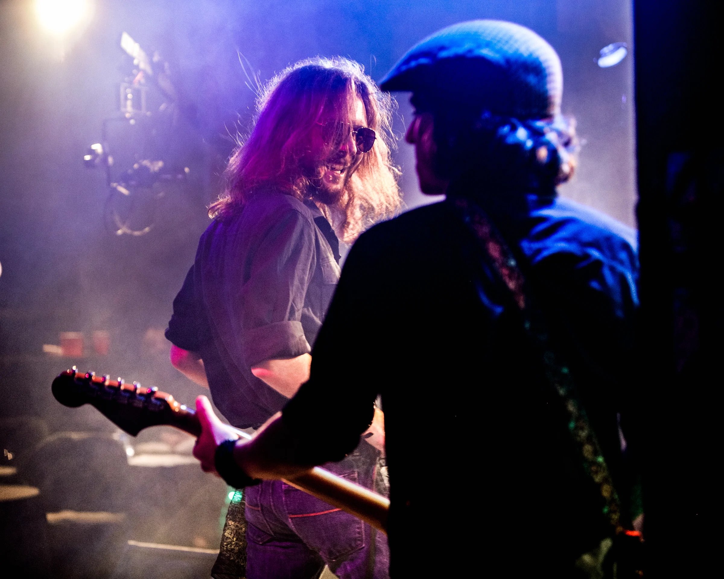 SONS LUNARIS Sons Lunaris is an award-winning rock band formed in Lowell, Massachusetts in 2016. The group’s core consists of founding members Justin Martin (lead guitar) and Alex Simpson (lead vocals, harmonica). Their style, rooted in blues-based hard rock, incorporates elements of psychedelic, metal, funk, alternative-rock, and folk musics.