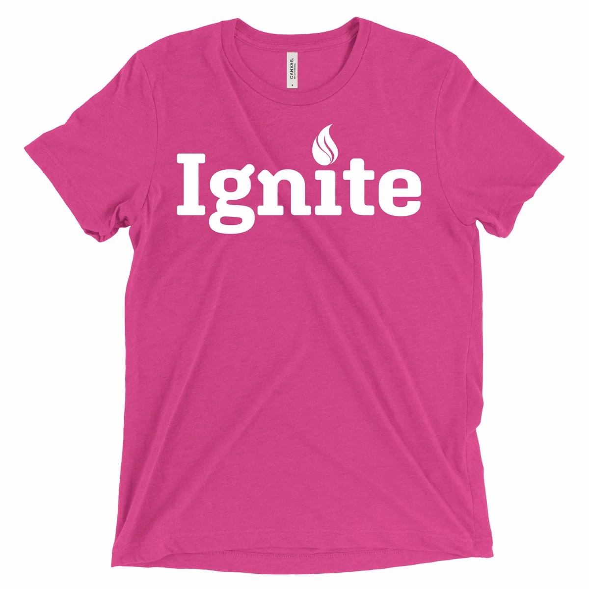 'Ignite' - Official Greater Works 2018 Conference Tee  - Berry