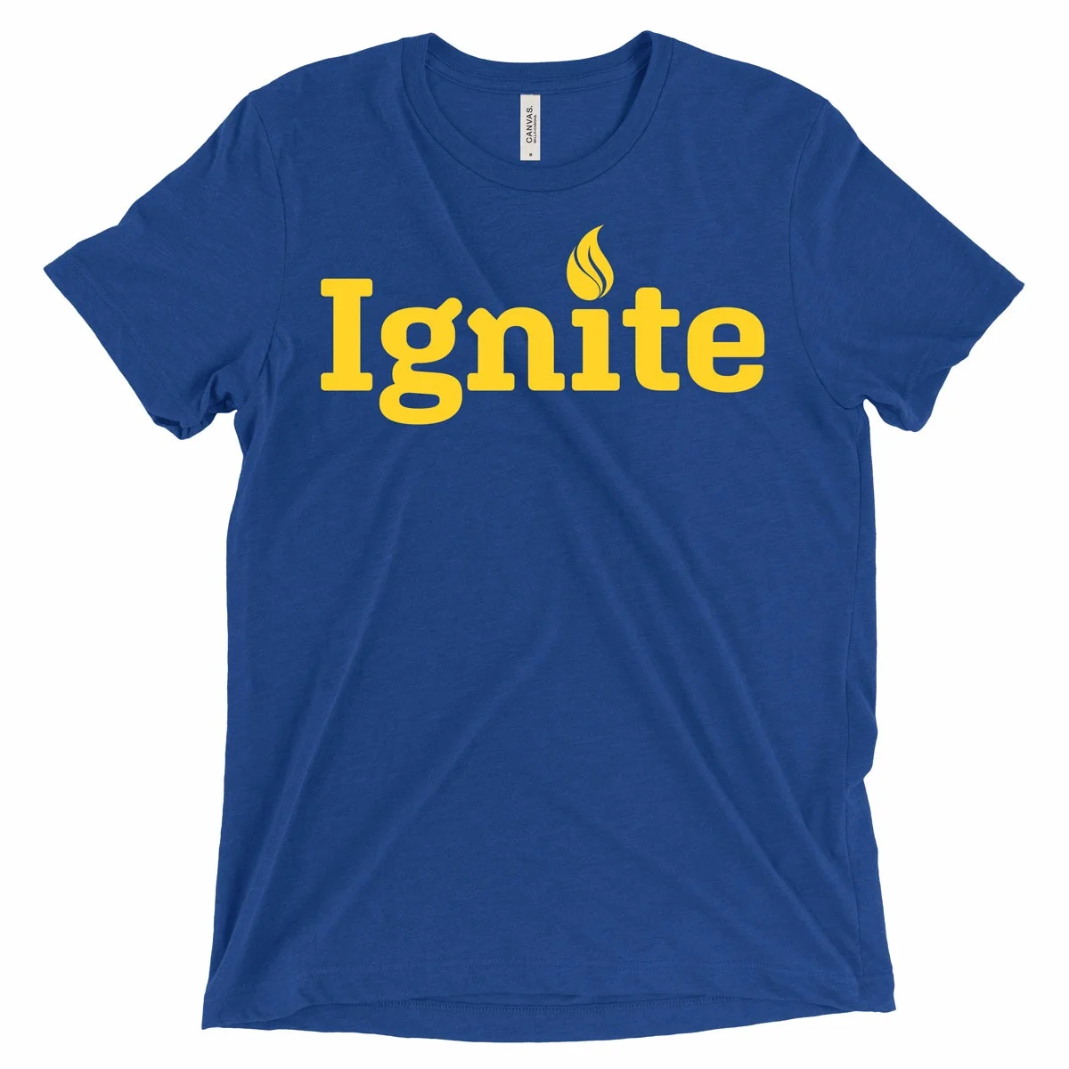 'Ignite' - Official Greater Works 2018 Conference Tee  - True Royal Blue