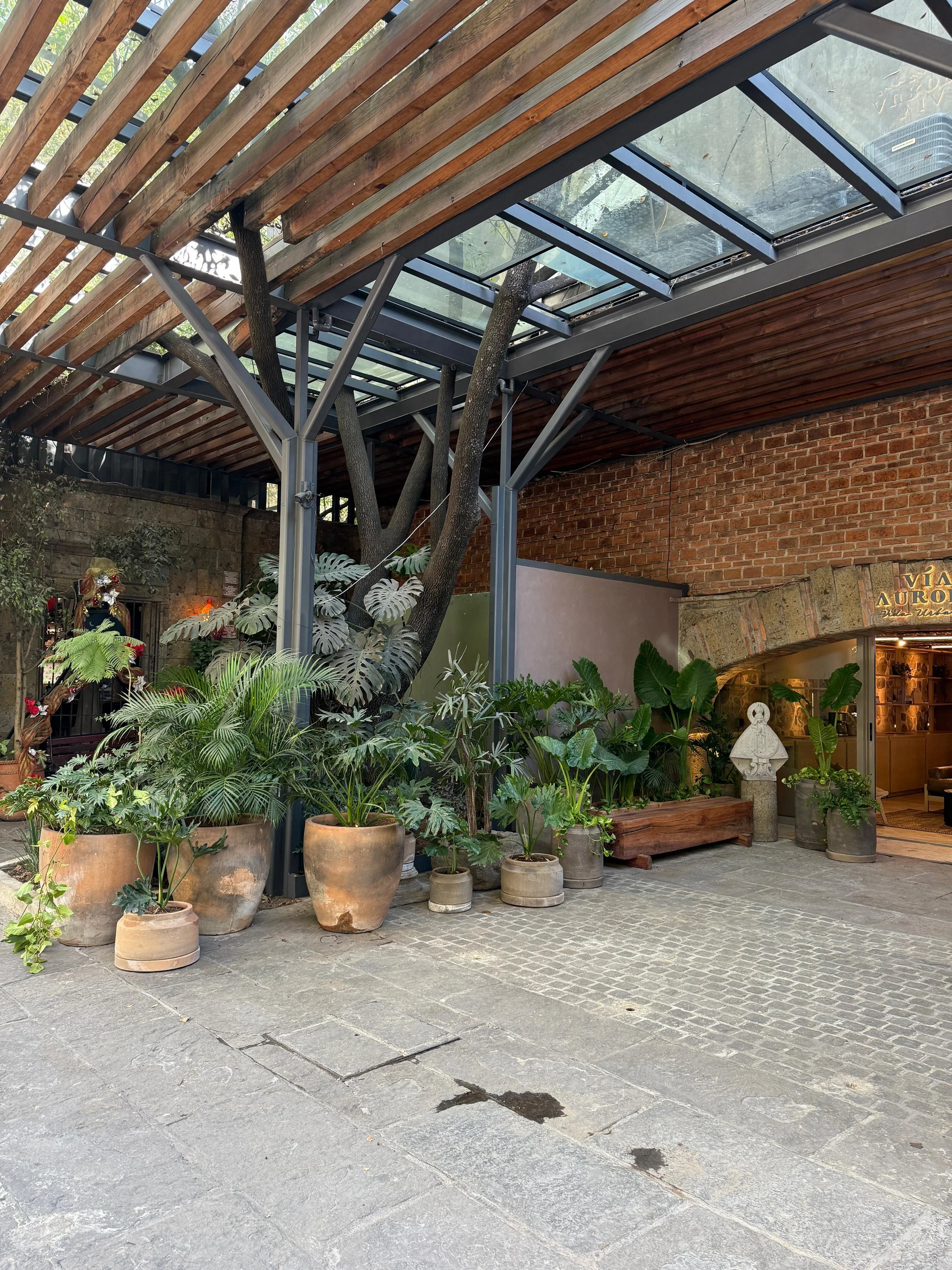 Vía Aurora - Macetería