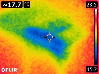 Picture Infra Red Thermography showing leak ceiling.jpg