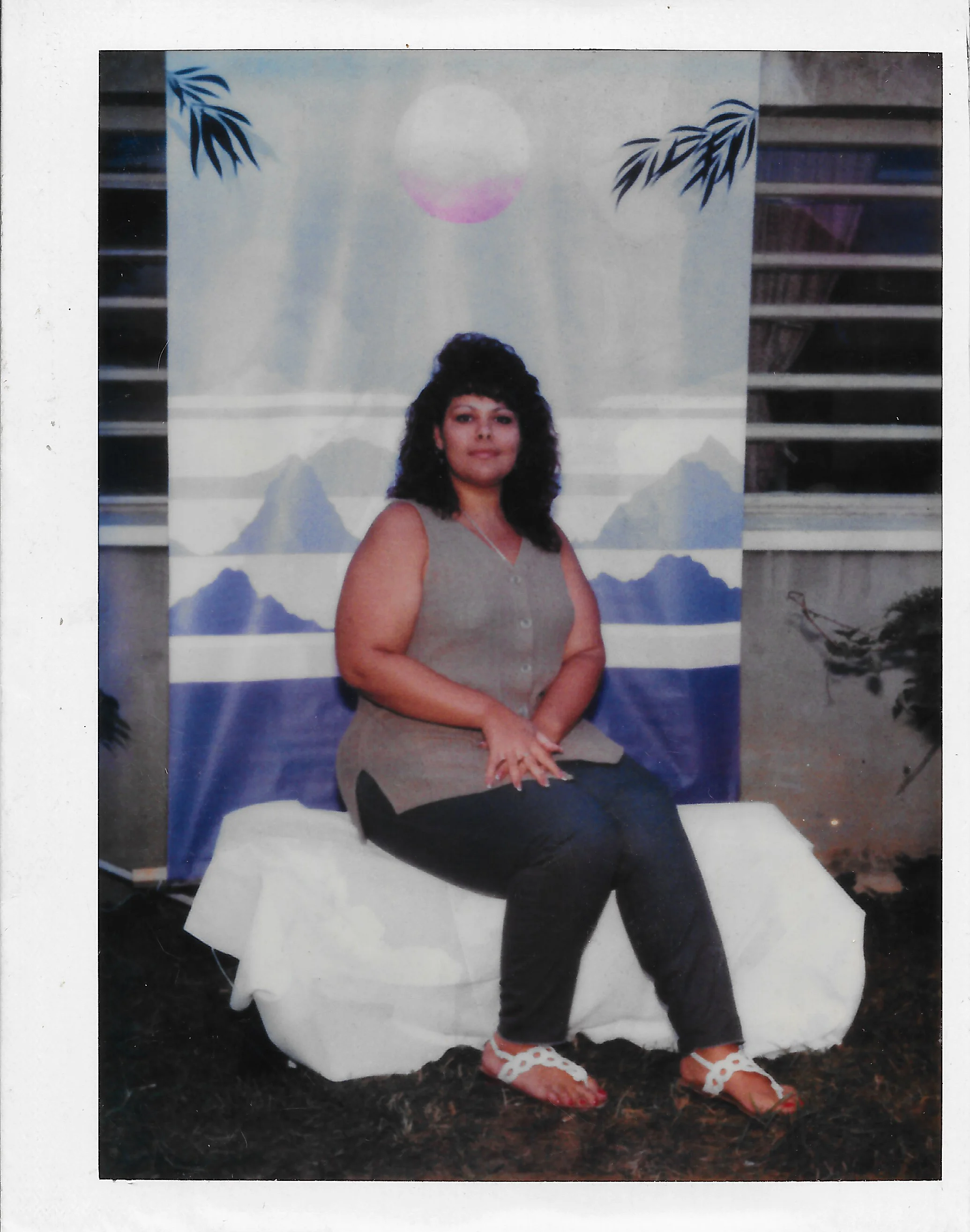 Kim in the mid '90s at the Bedford Hills Correctional Facility for Women