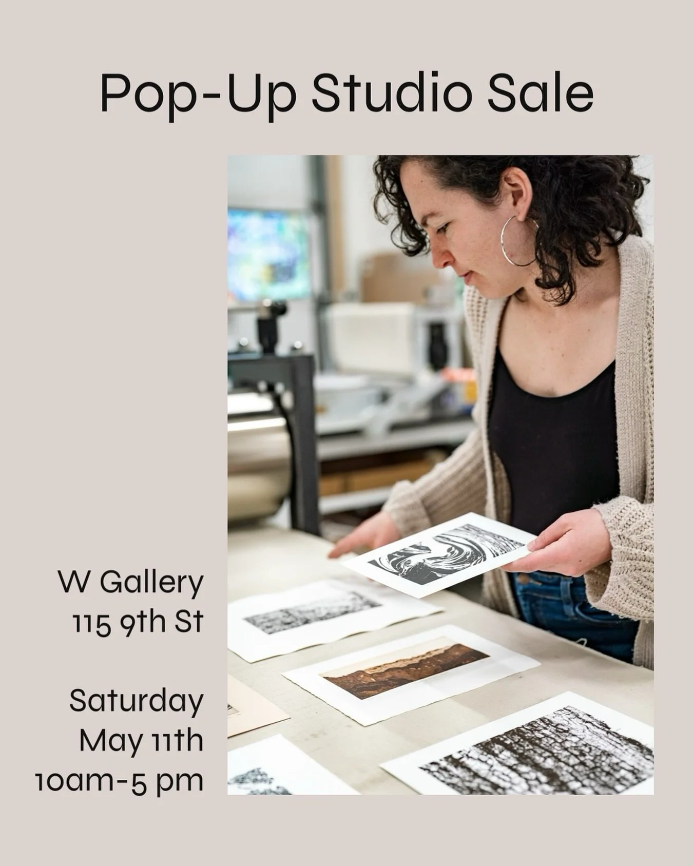 Steamboat friends! This Saturday, May 11th I am having a pop-up studio sale at the W Gallery! 

I will have many prints for sale from the archives and my more recent work. Help me clear out some space before my move to Wisconsin! 🙃

W Gallery
Saturd