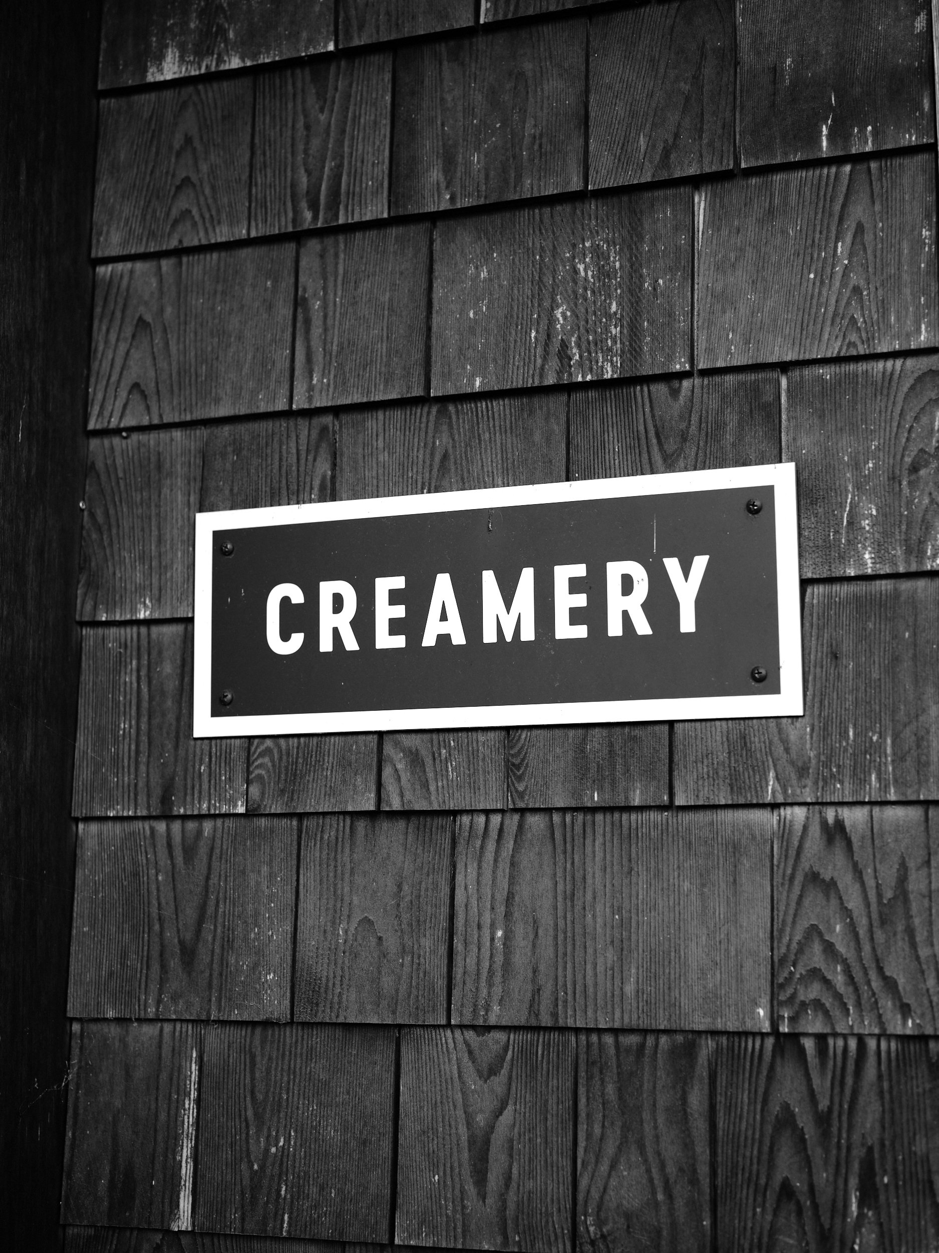 Creamery Sign