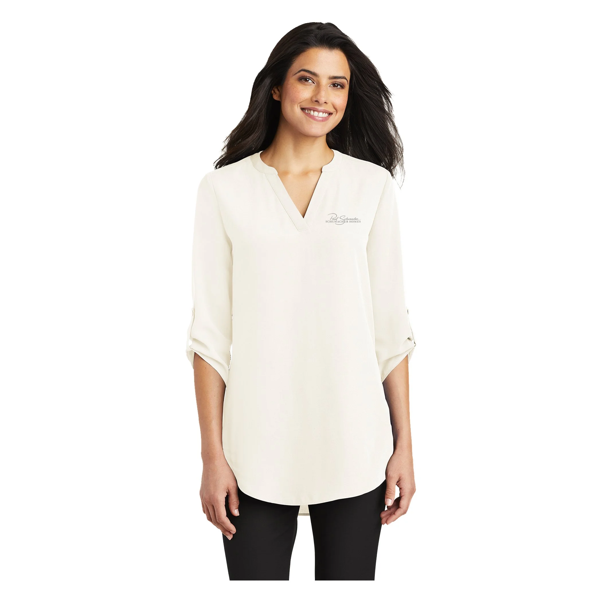 Port Authority Ladies 3/4-Sleeve Tunic Blouse