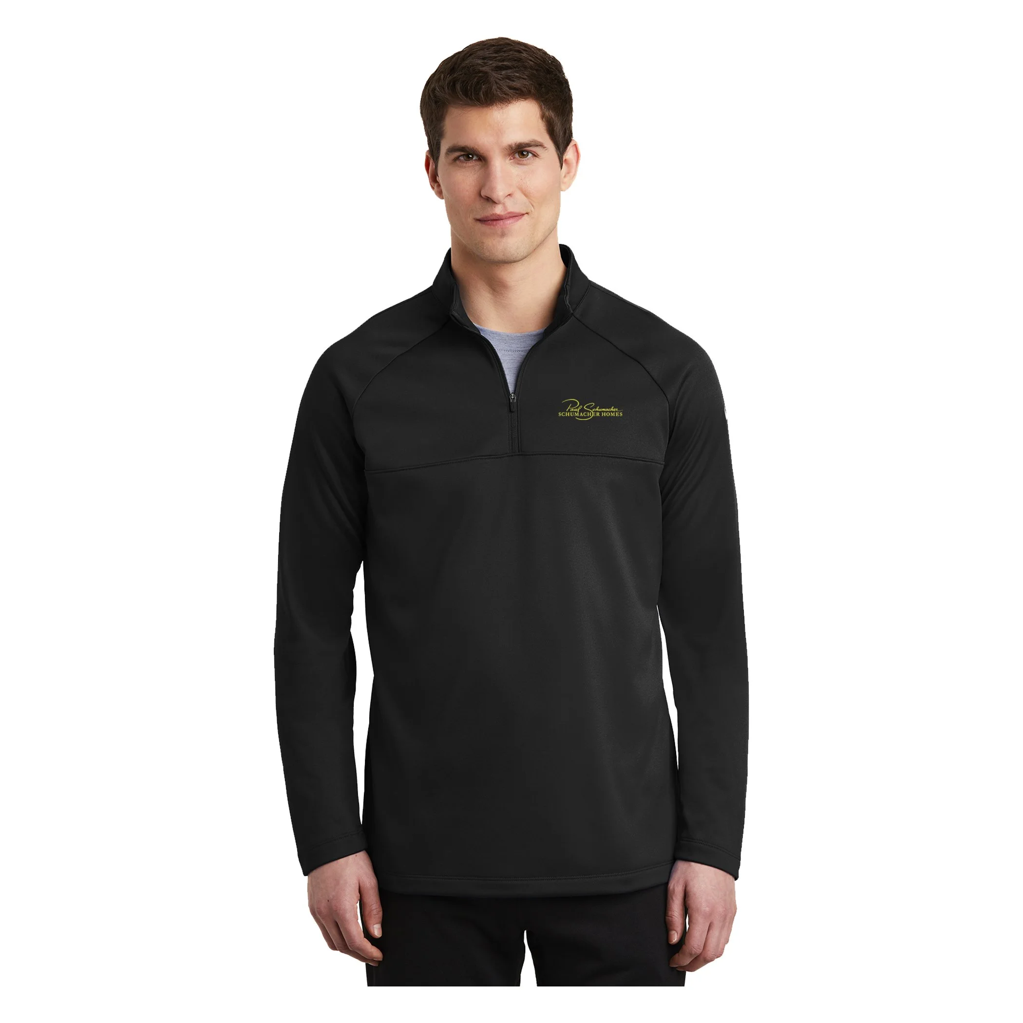 Nike 1/2 Zip Fleece Pullover- Black