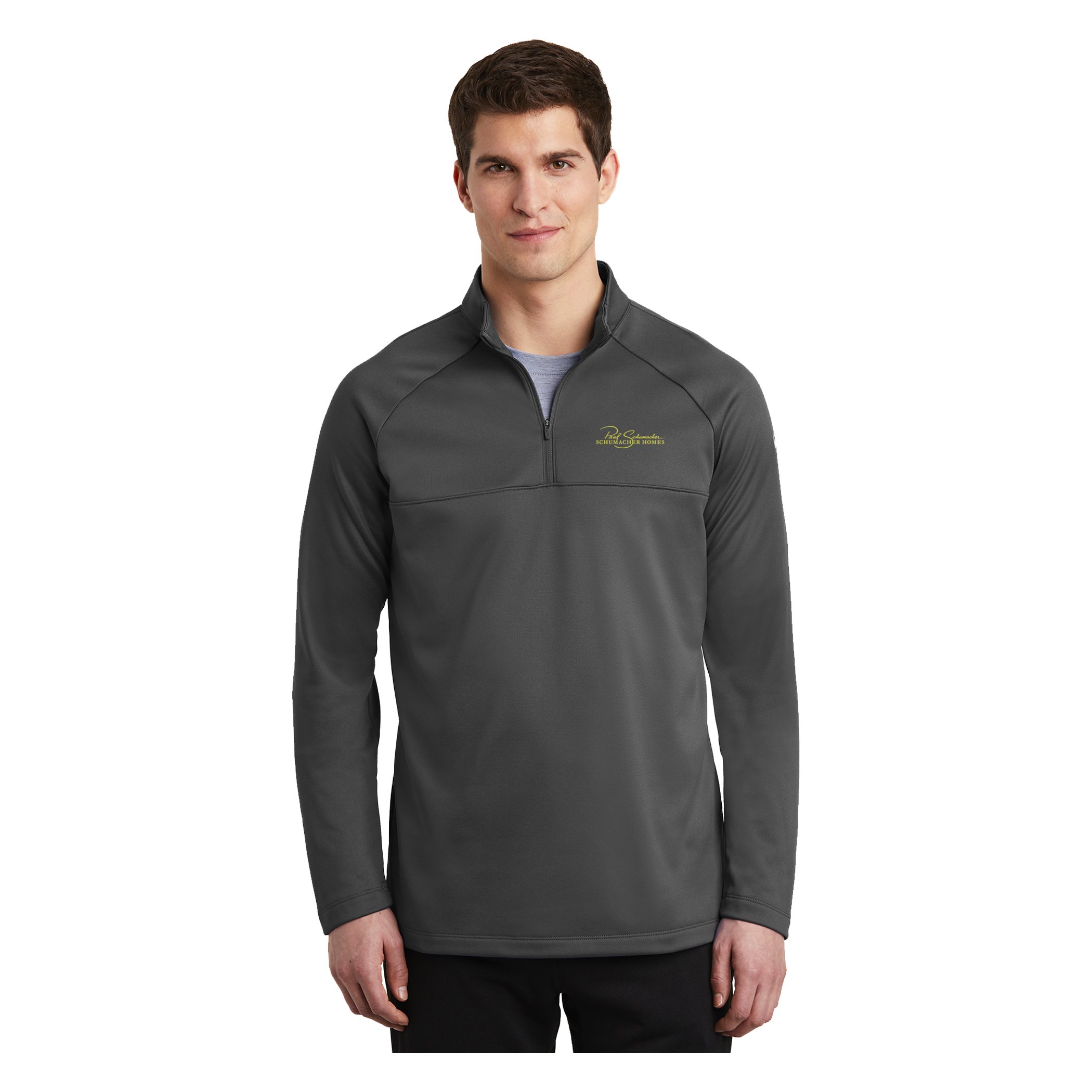 Nike 1/2 Zip Fleece Pullover- Anthracite