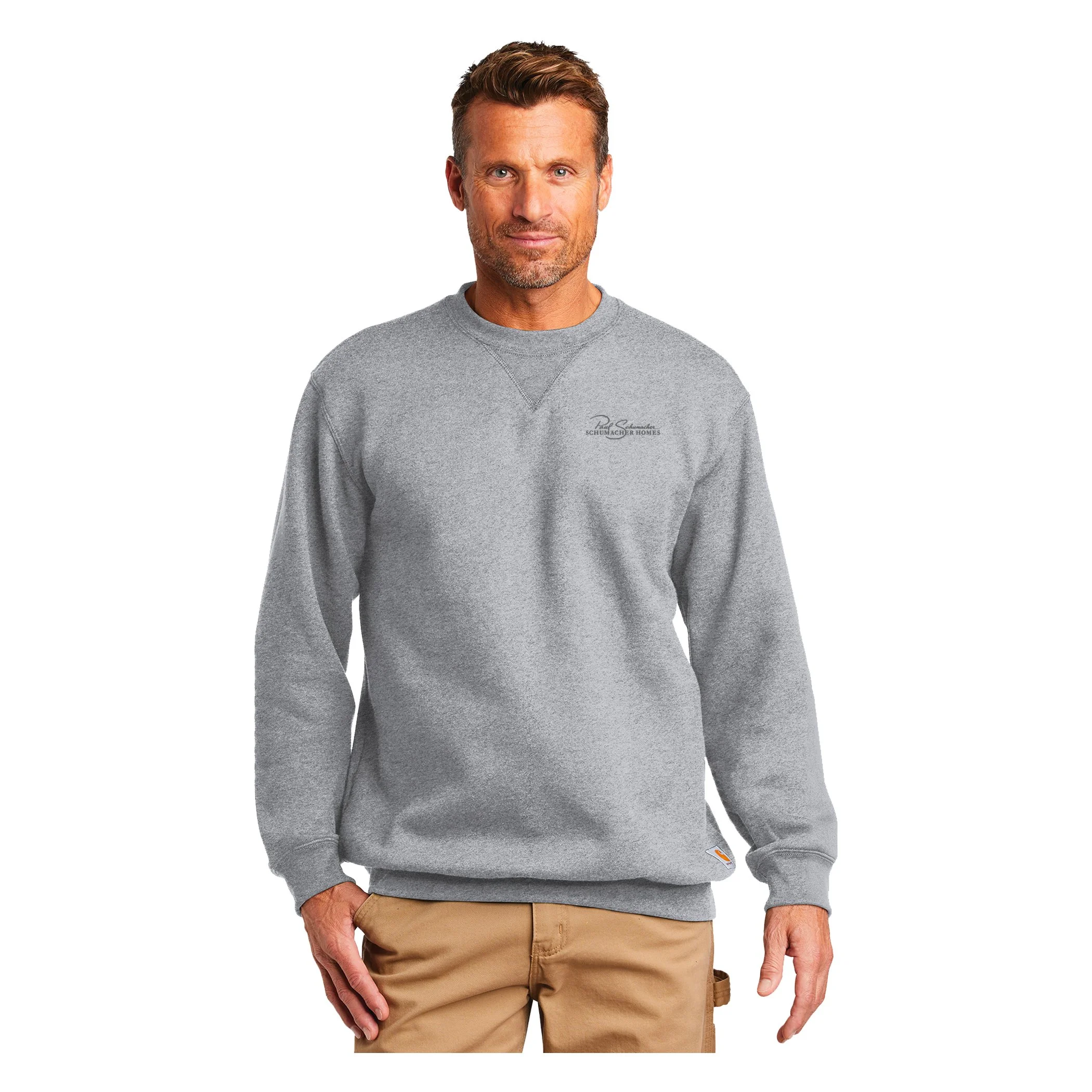 Carhartt Crewneck Sweatshirt - Heather Grey