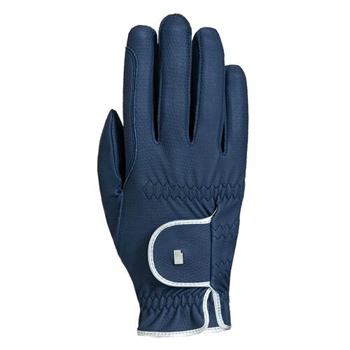 Roeckl Lona Roeck-Grip Glove - Navy/Silver - Riding Gloves — JC Saddlery  Online Store