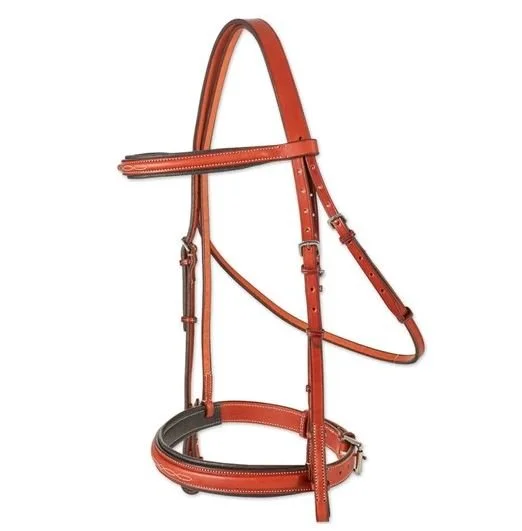 Edgewood Fancy Padded Hunter Bridle — JC Saddlery Online Store