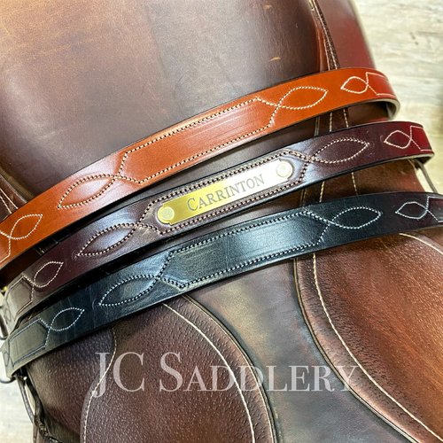 Custom Beta Dog Collar with Engraved Name Plate, Waterproof - Custom  Engraving — JC Saddlery Online Store