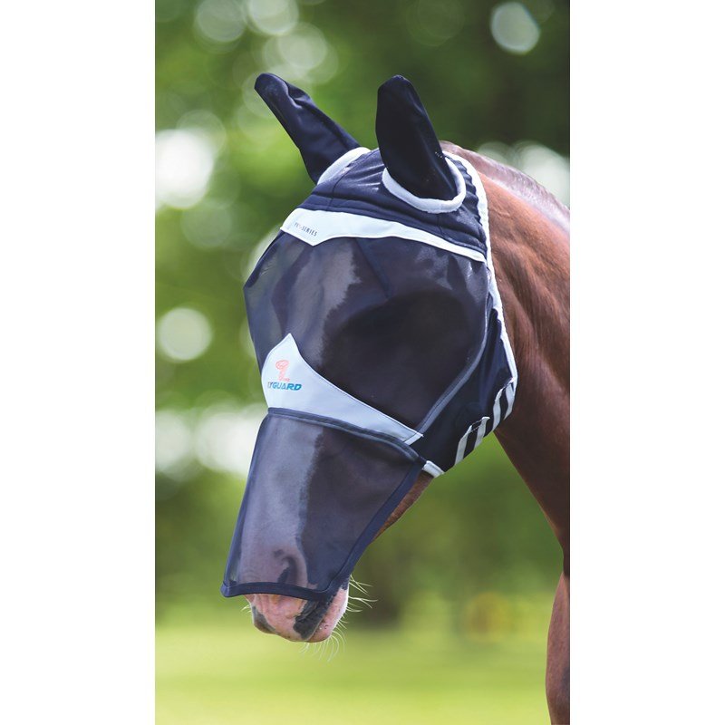 Fine Mesh Fly Mask with Ears & Nose — JC Saddlery Online Store