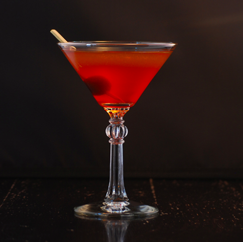 Kings of Manhattan, a drink that makes you feel like it sounds. Photo: NY Distilling Co.