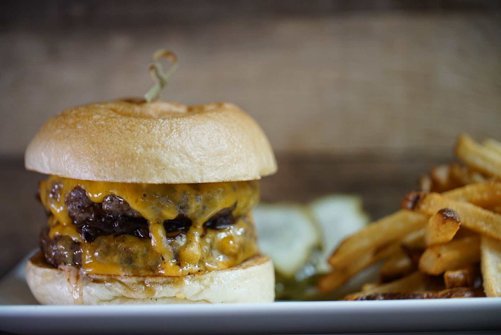 The ASSET Burger. Photo: Emily Wong
