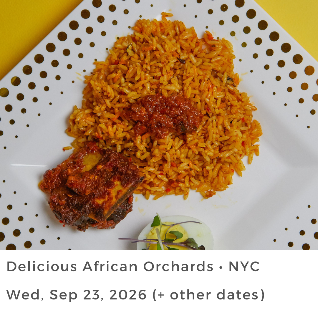 West African and Afro-Fusion Cooking Class