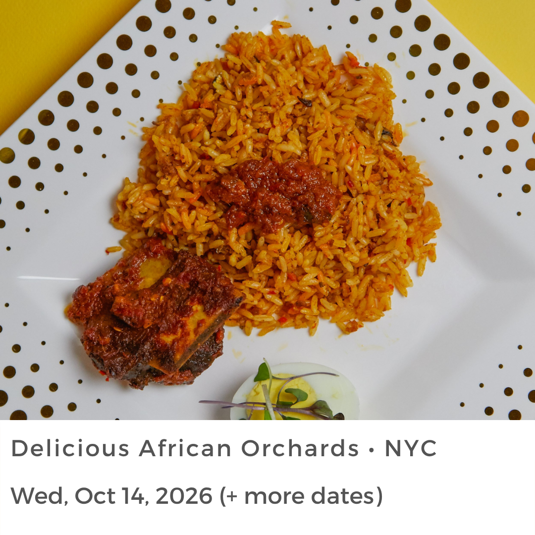 West African and Afro-Fusion Cooking Class