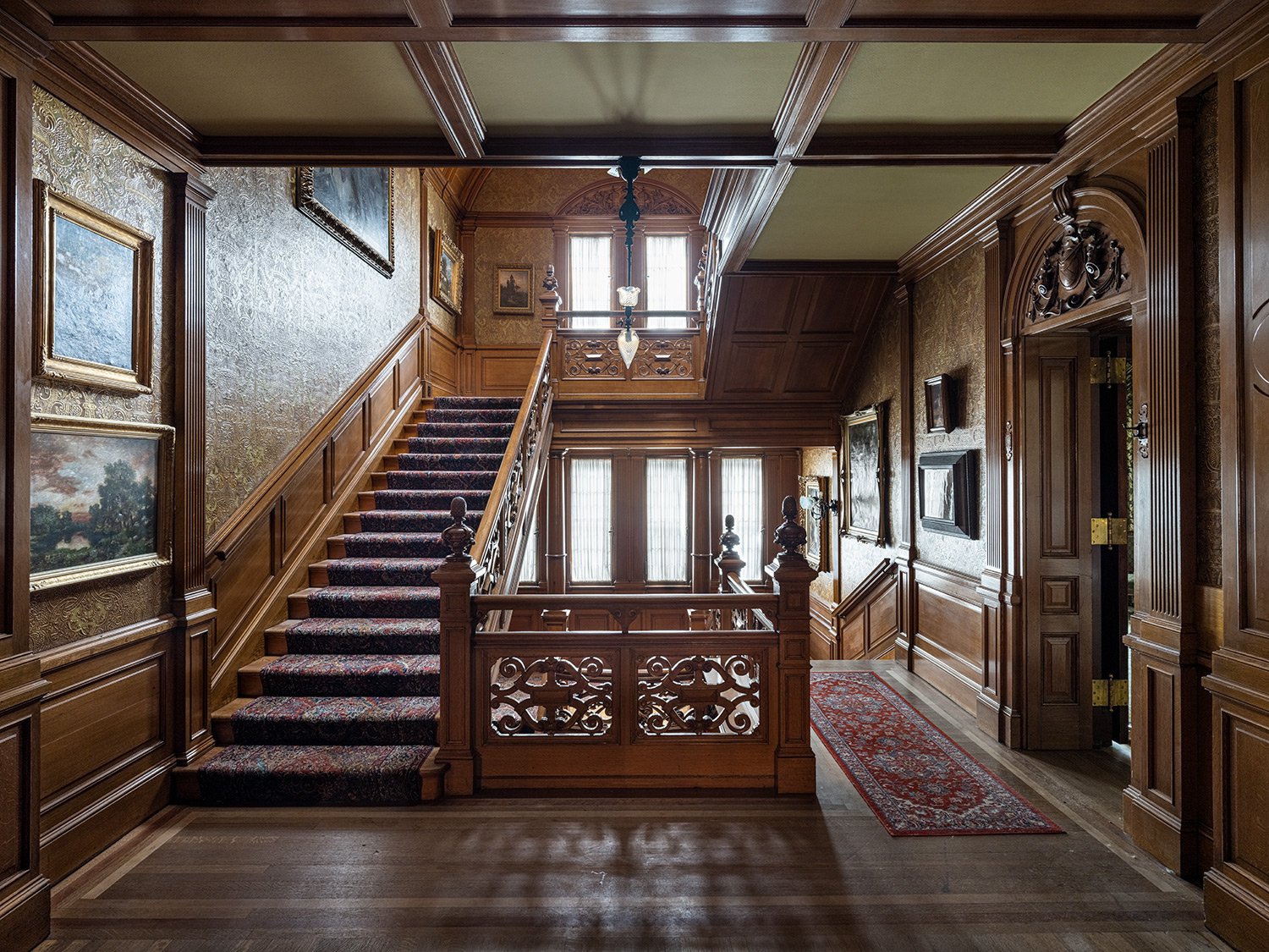 Second Floor Foyer, Pabst Mansion