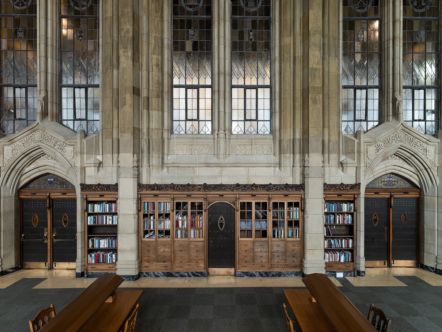 Suzzallo Library (Side Wall Study)