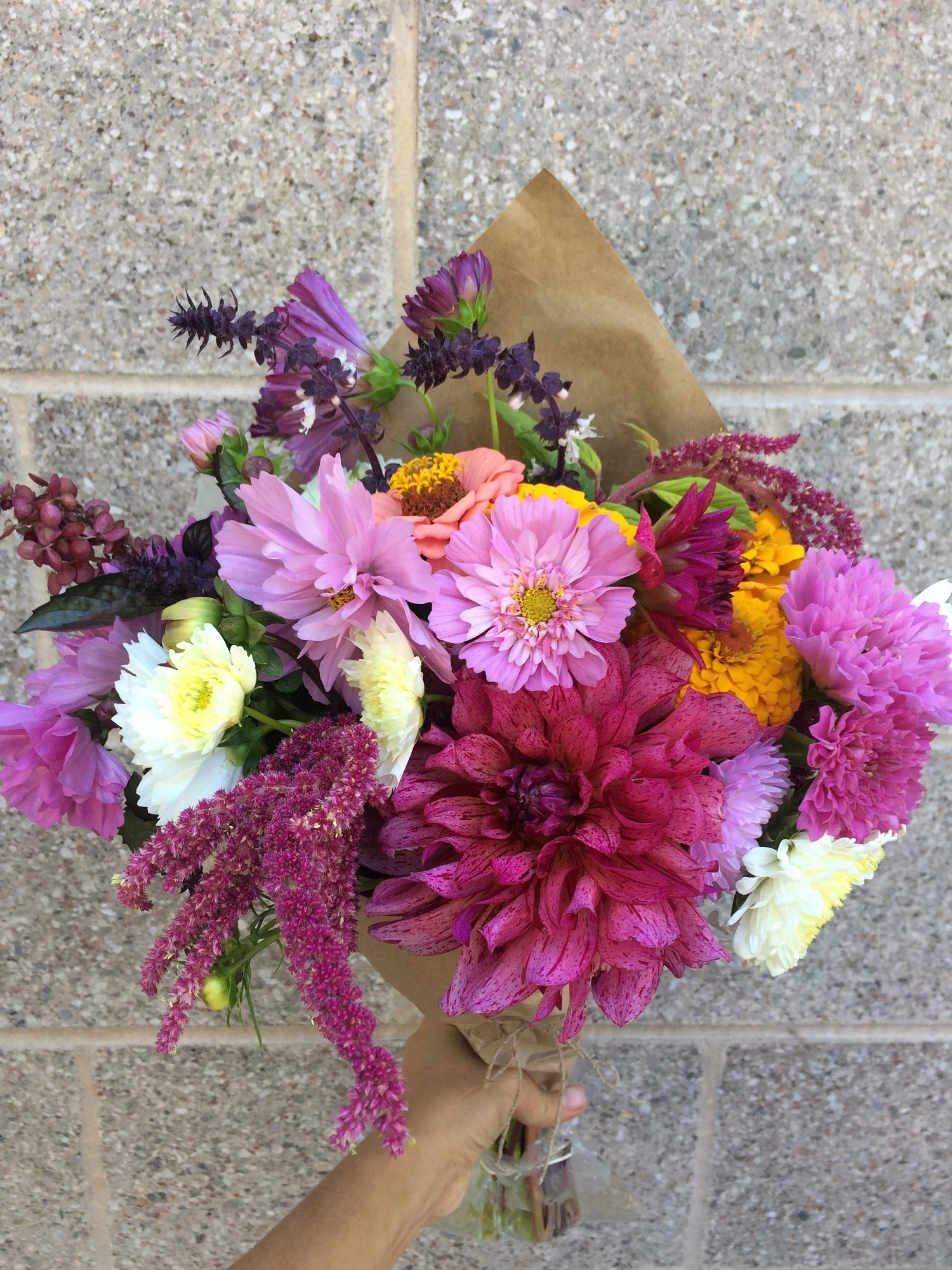bouquet, flowers, olympic peninsula