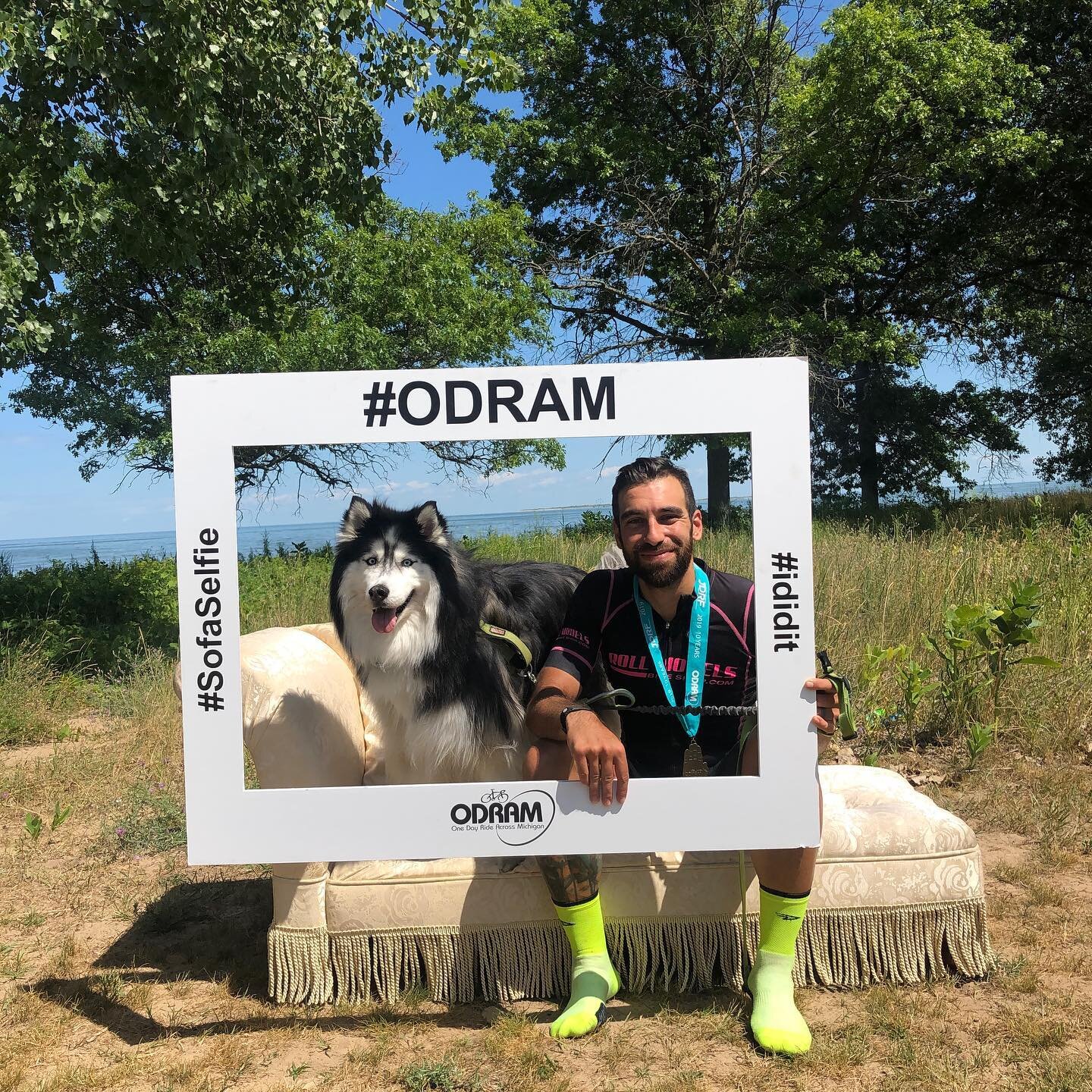 Marc recently celebrated his 30th birthday by riding his bike across the state in the One Day Ride Across Michigan #ODRAM. 145 miles in 6.5 hours at nearly 23 mph average. We are staying an inside look in our Story! #cycling #onedayride #Michigan #Pu