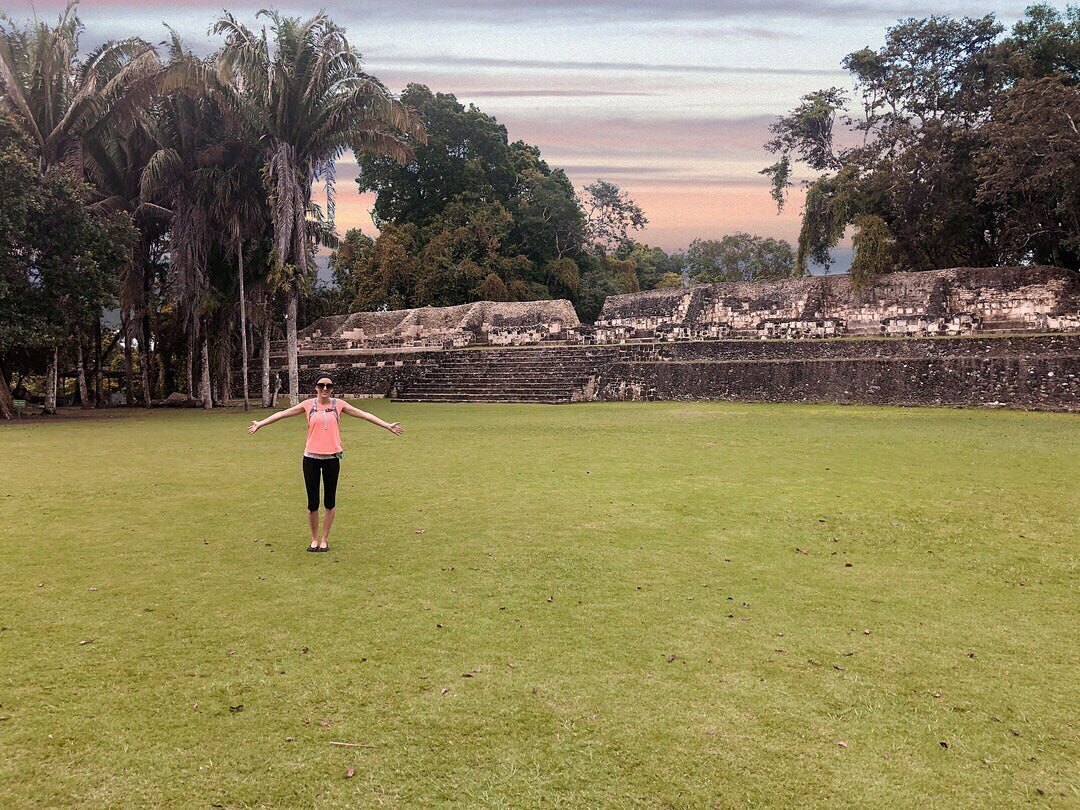 This week @katelynshelby celebrated her 32nd birthday... reminiscing back to her 30th which we celebrated in Belize! #happybirthday #birthdaytrip #belize #unbelizeable #mayanruins #hiking #travel #ooo #travelblogger