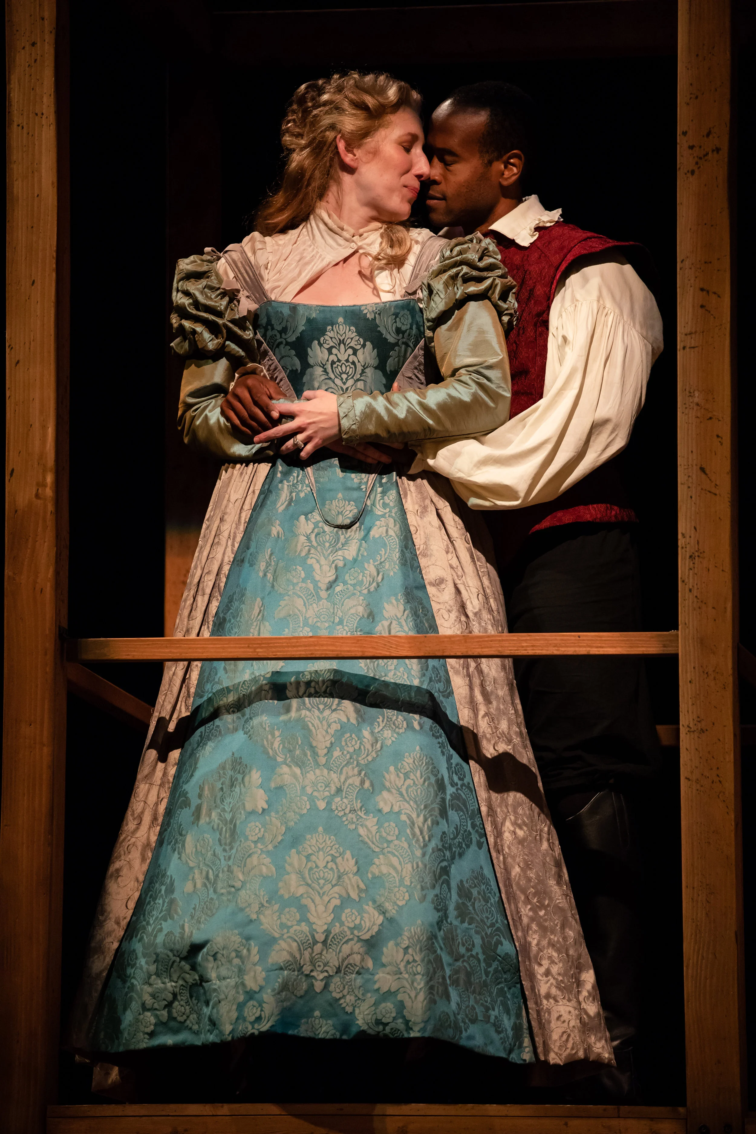 “Viola” - full bespoke ensemble created for Shakespeare in Love photo courtesy of Seattle Shakespeare Co.