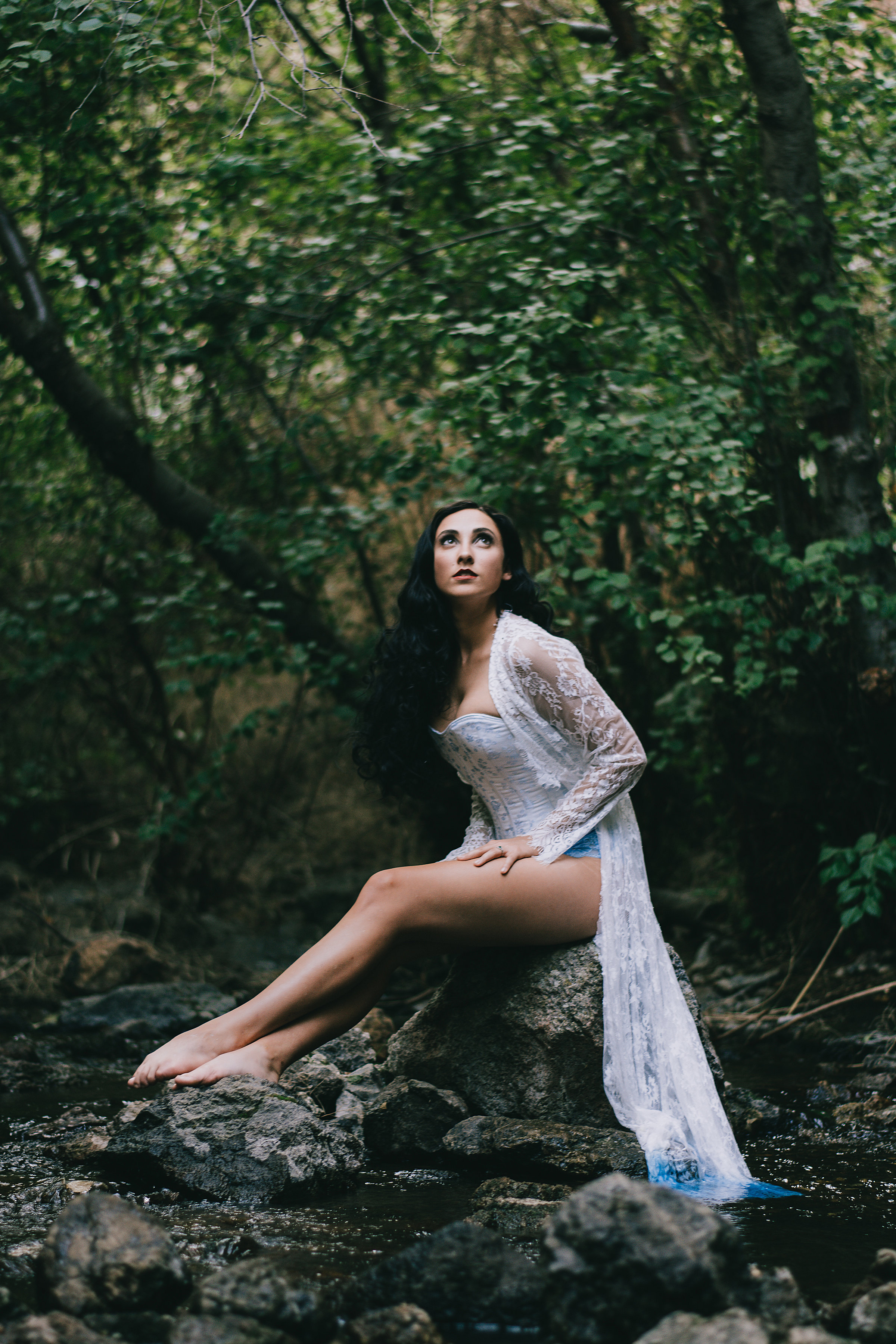 Julia in brocade