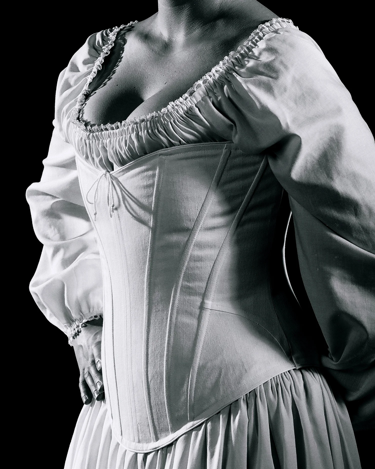 Edwardian S Bend Corset — Period Corsets - Main Image