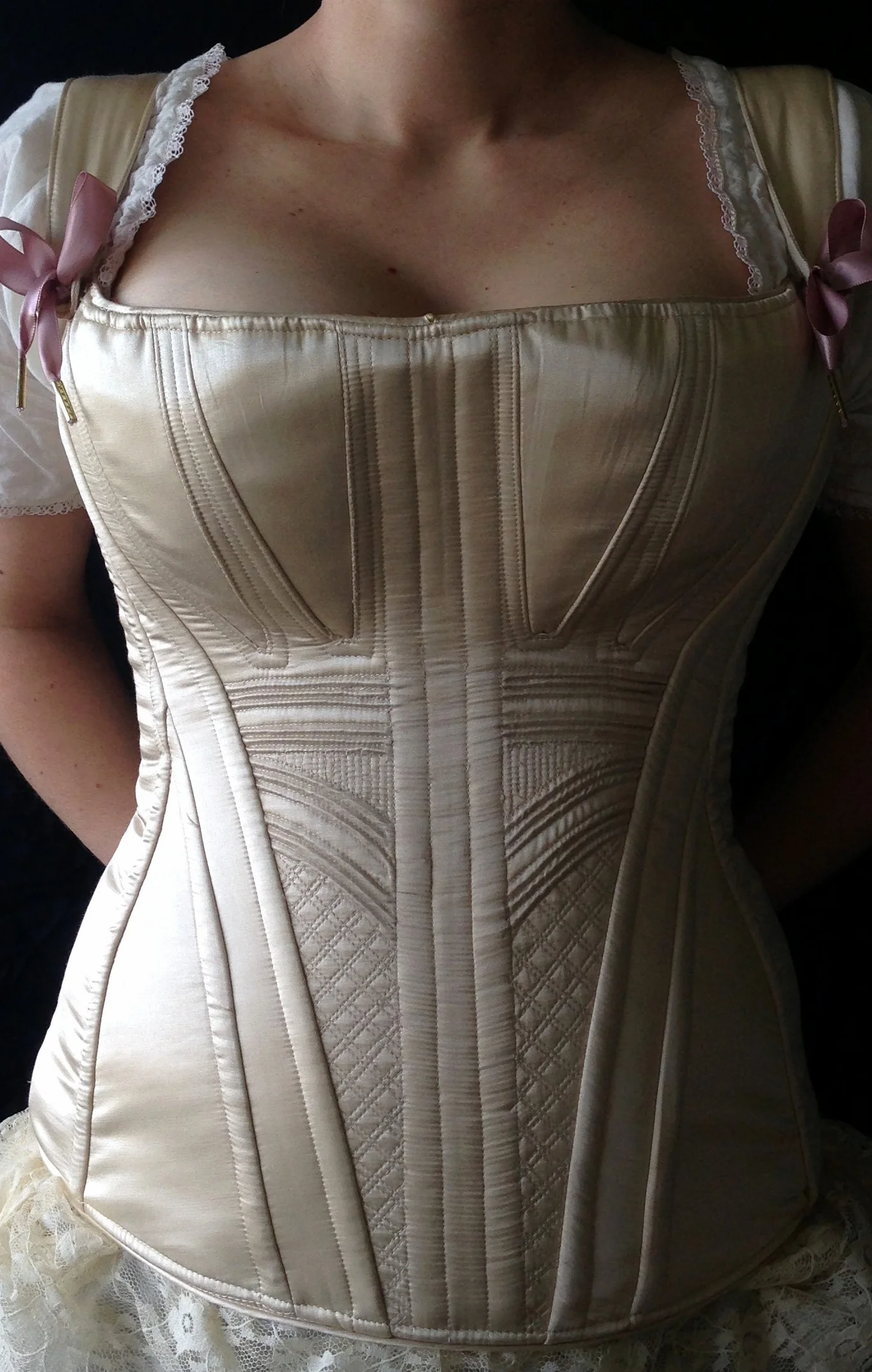 Flatlined Corded Stays