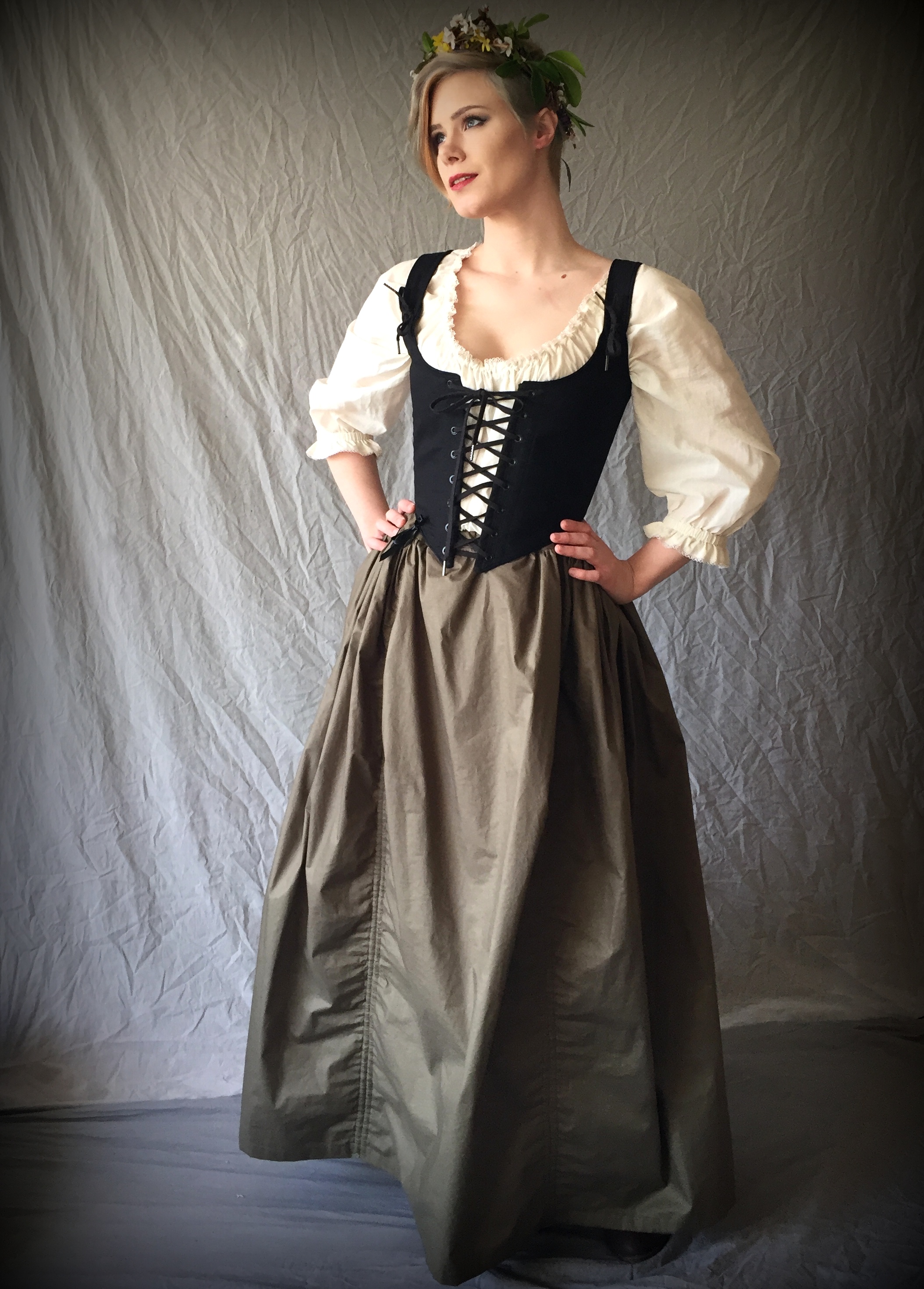 Ren Faire Long Skirt-any color — Period Corsets