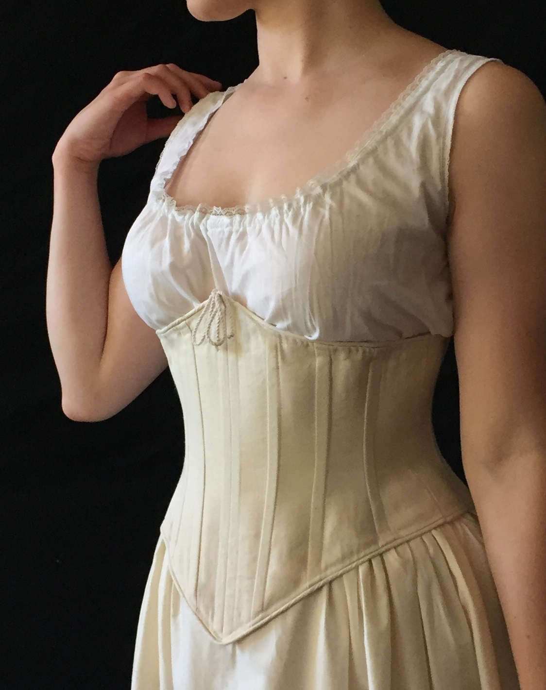 Victorian Sleeveless Chemise — Period Corsets