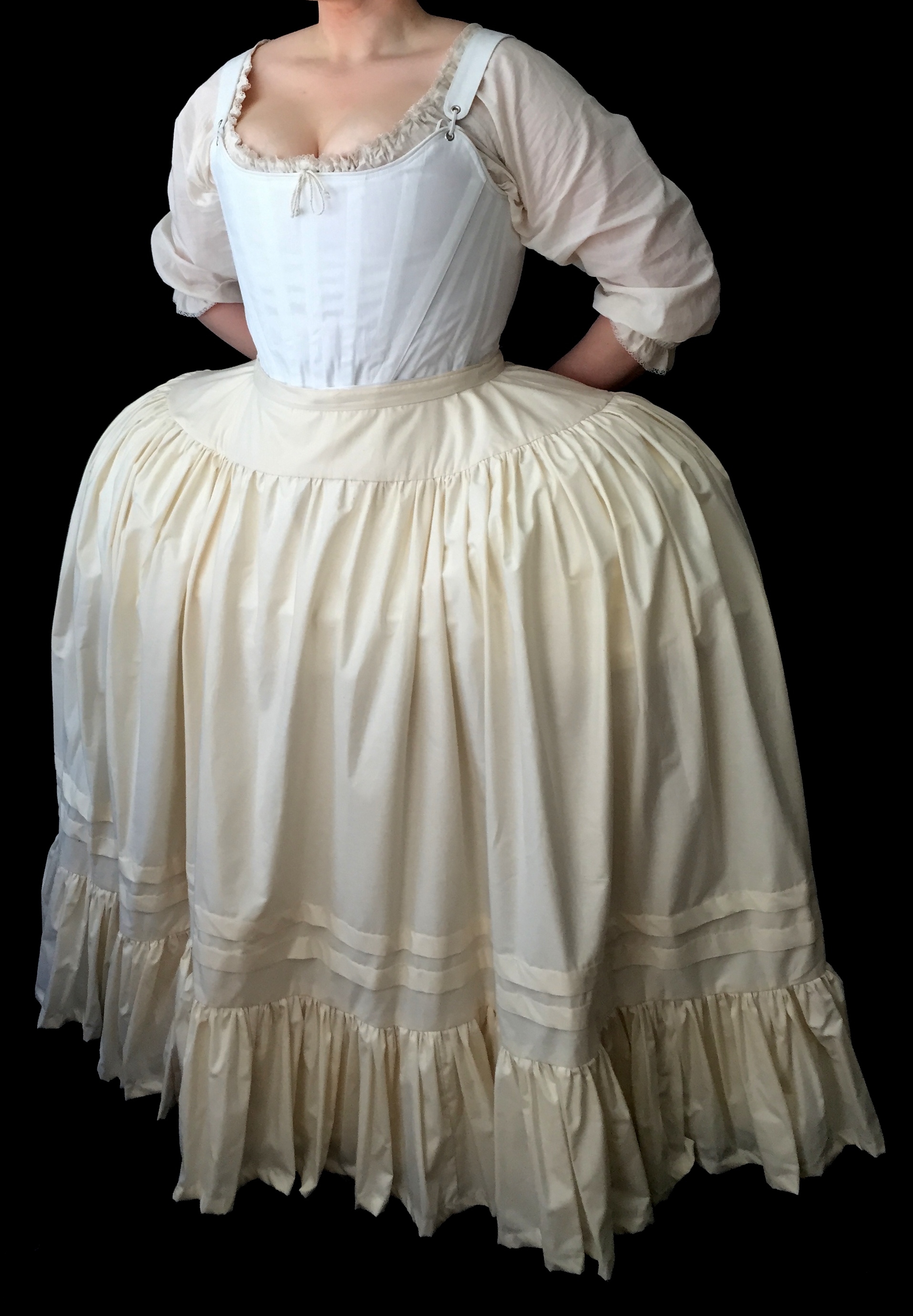 18th c. Petticoat — Period Corsets