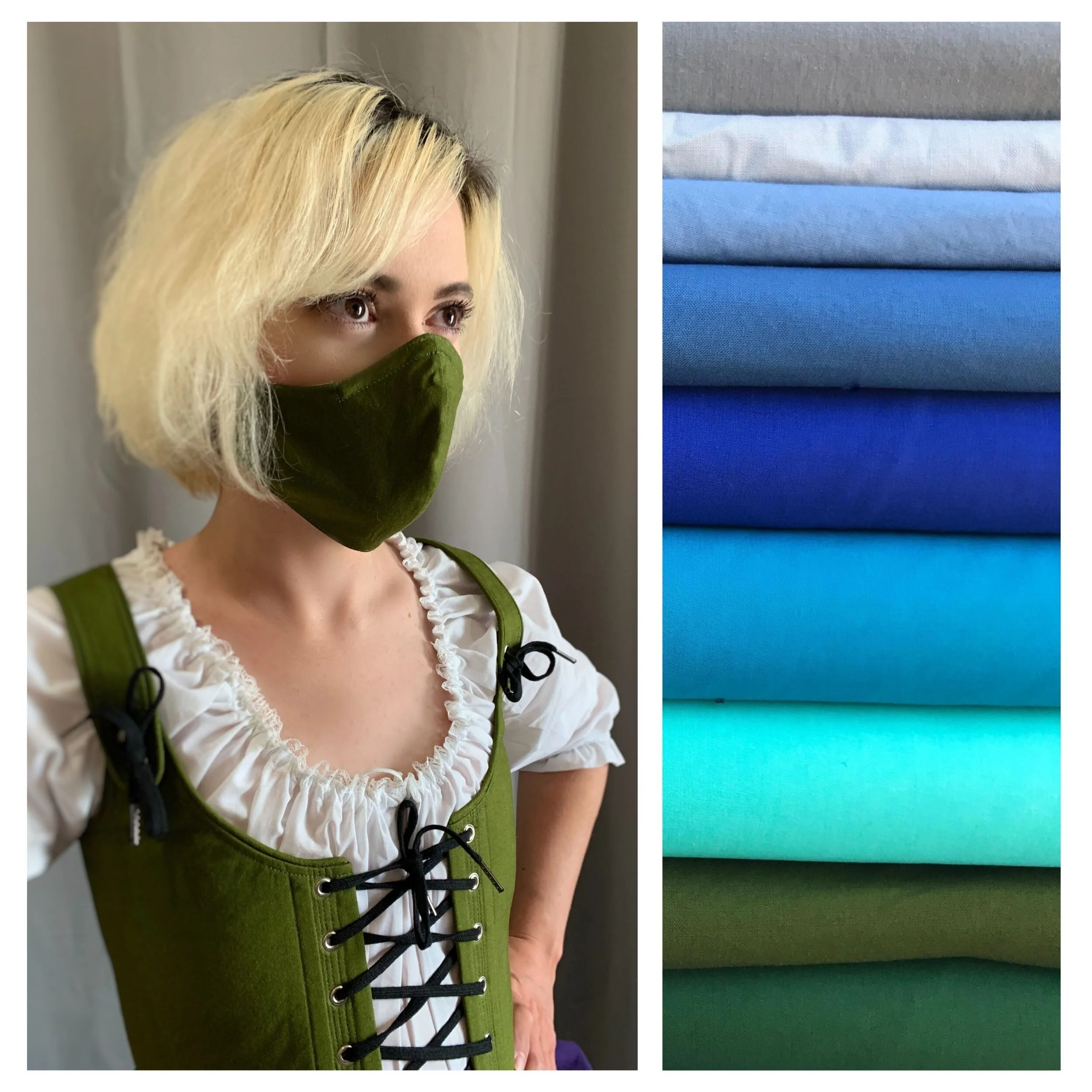 PC protective masks with filters — Period Corsets