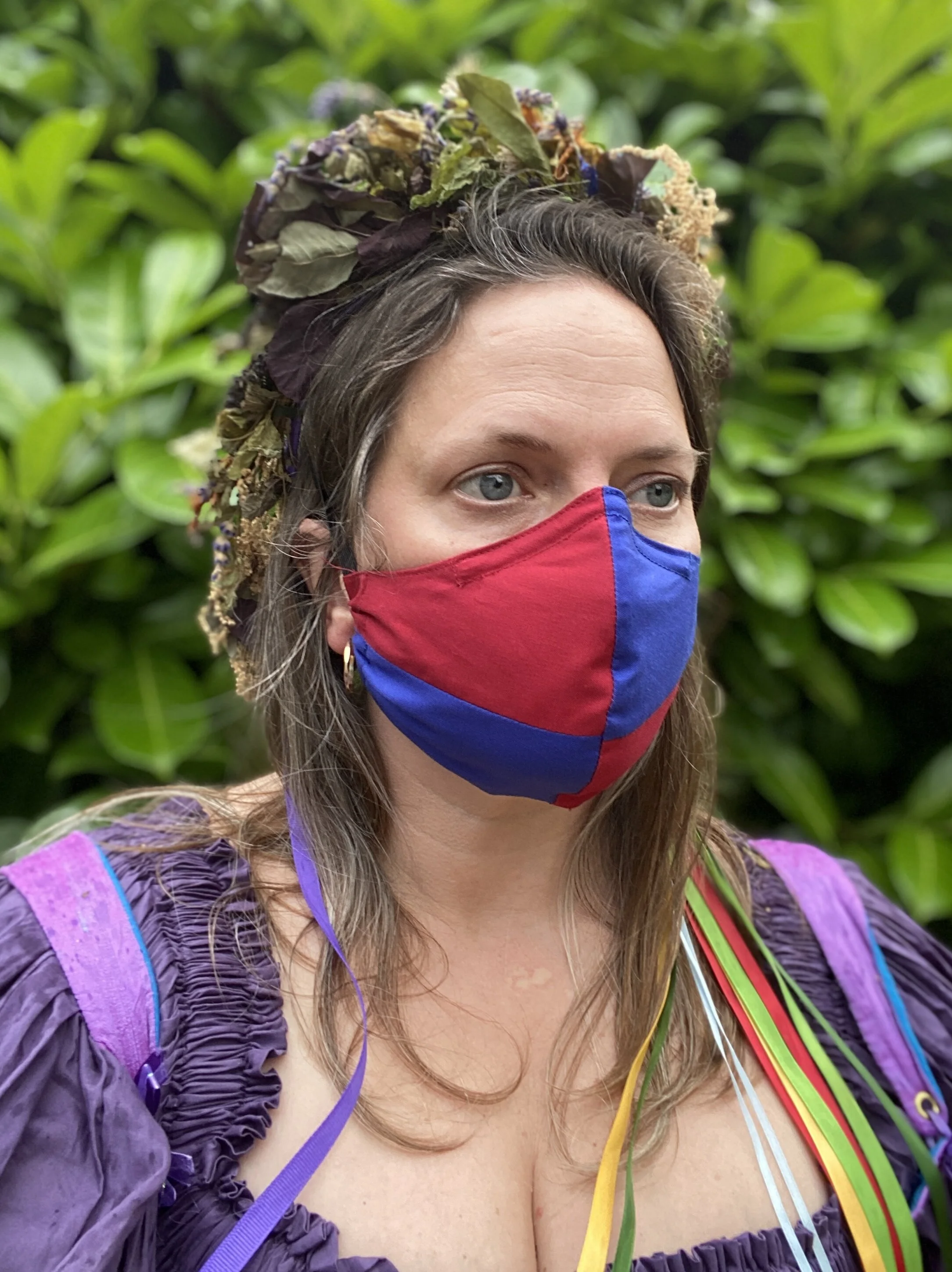 Matching Ren Faire Mask-Medieval Shields