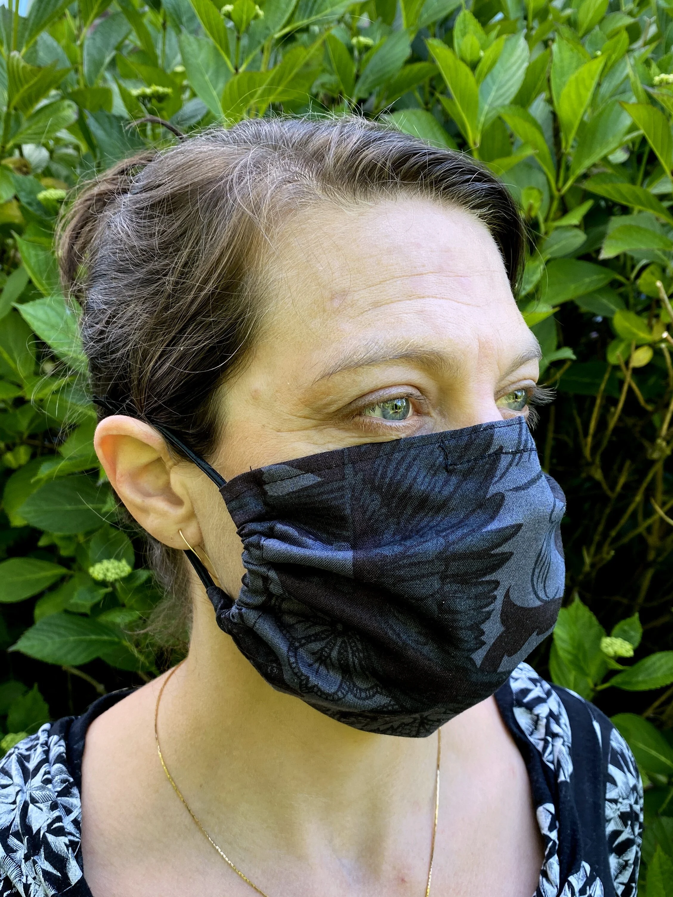 Gathered Gothic Crows and Swirls