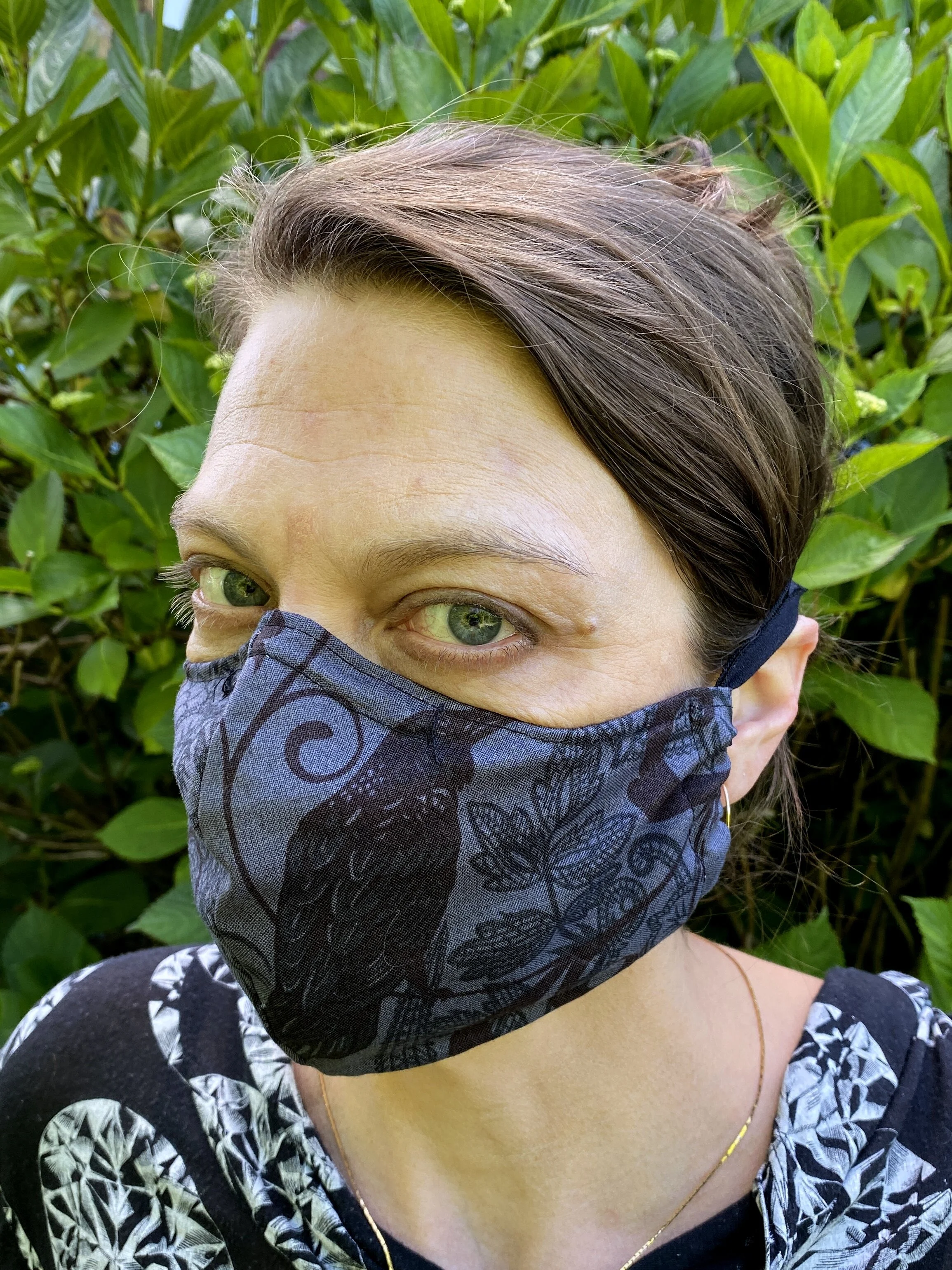 Gothic Crows, Shaped Mask