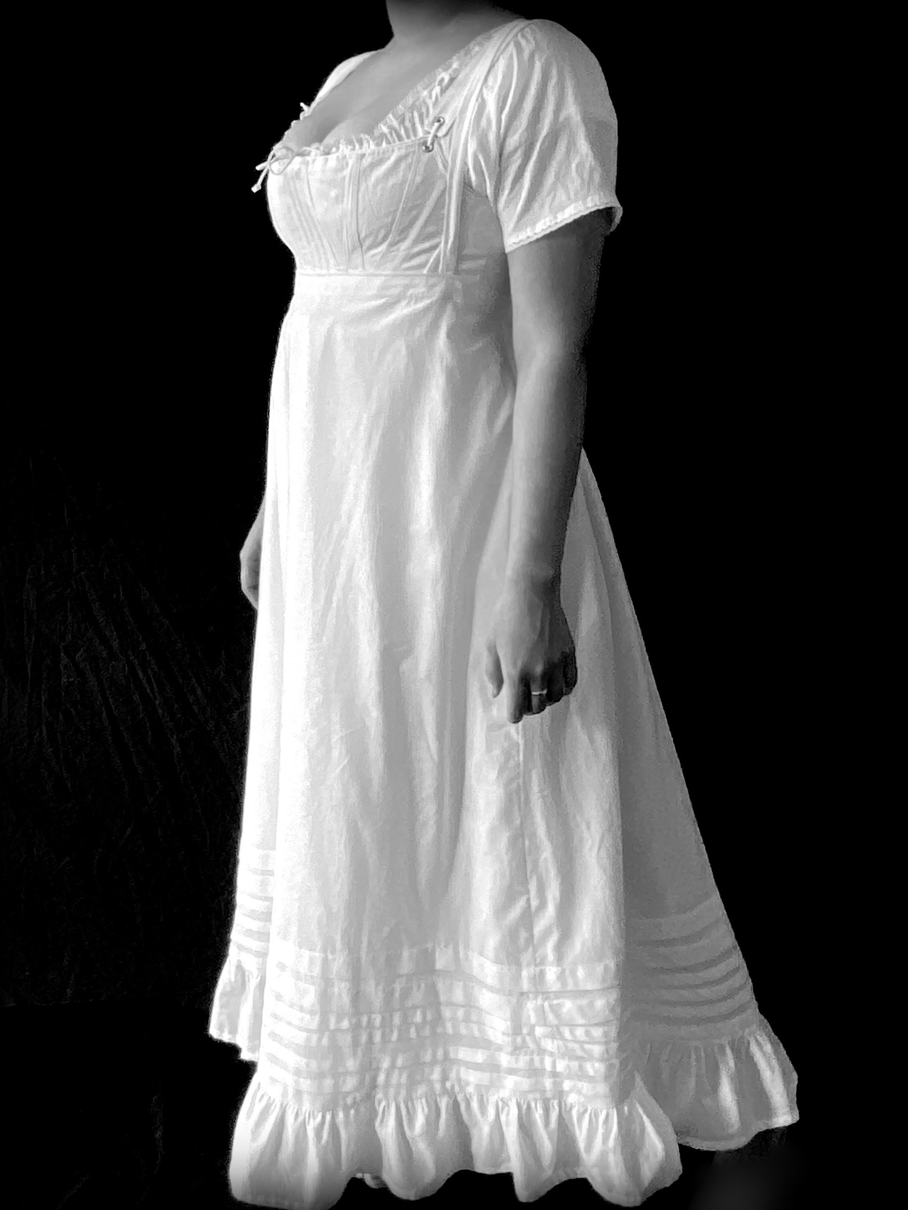 Regency Petticoat with Ruffle