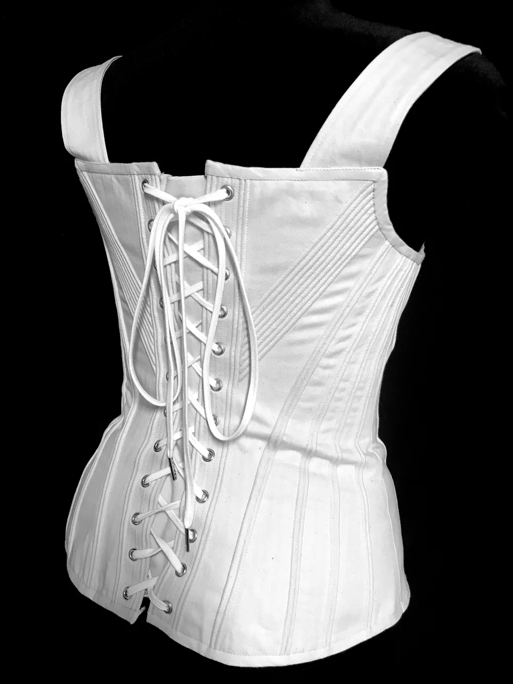 c. 1835 Corded Ada Stays — Period Corsets