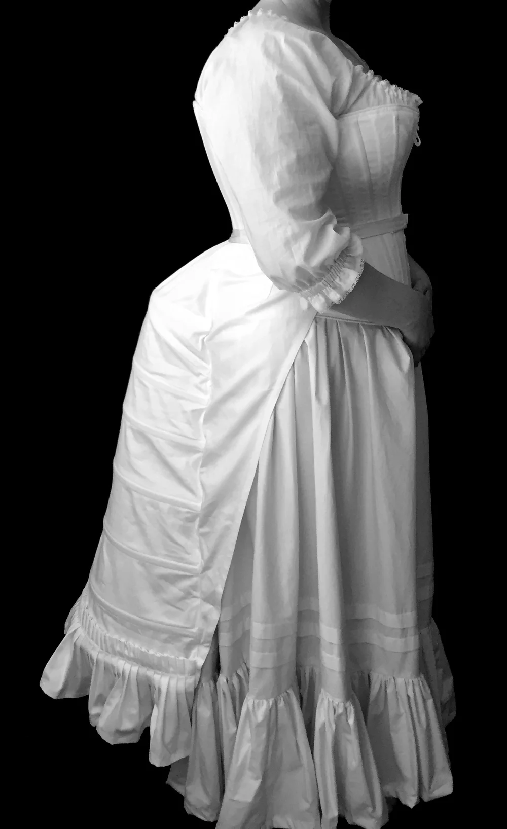 19th c. Bustle — Period Corsets